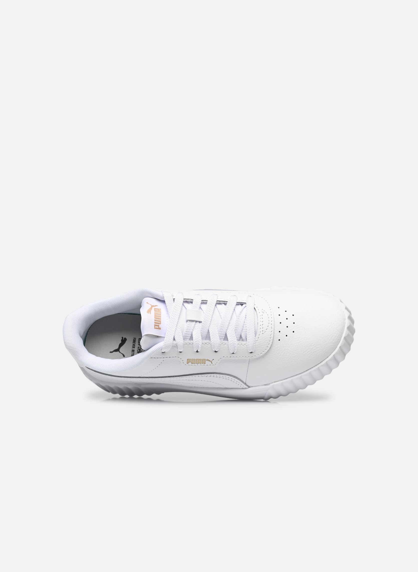 Sneakers Carina 3.0 dames wit Puma Sneakers Carina 3.0 dames wit PUMA WHITE-PUMA GOLD