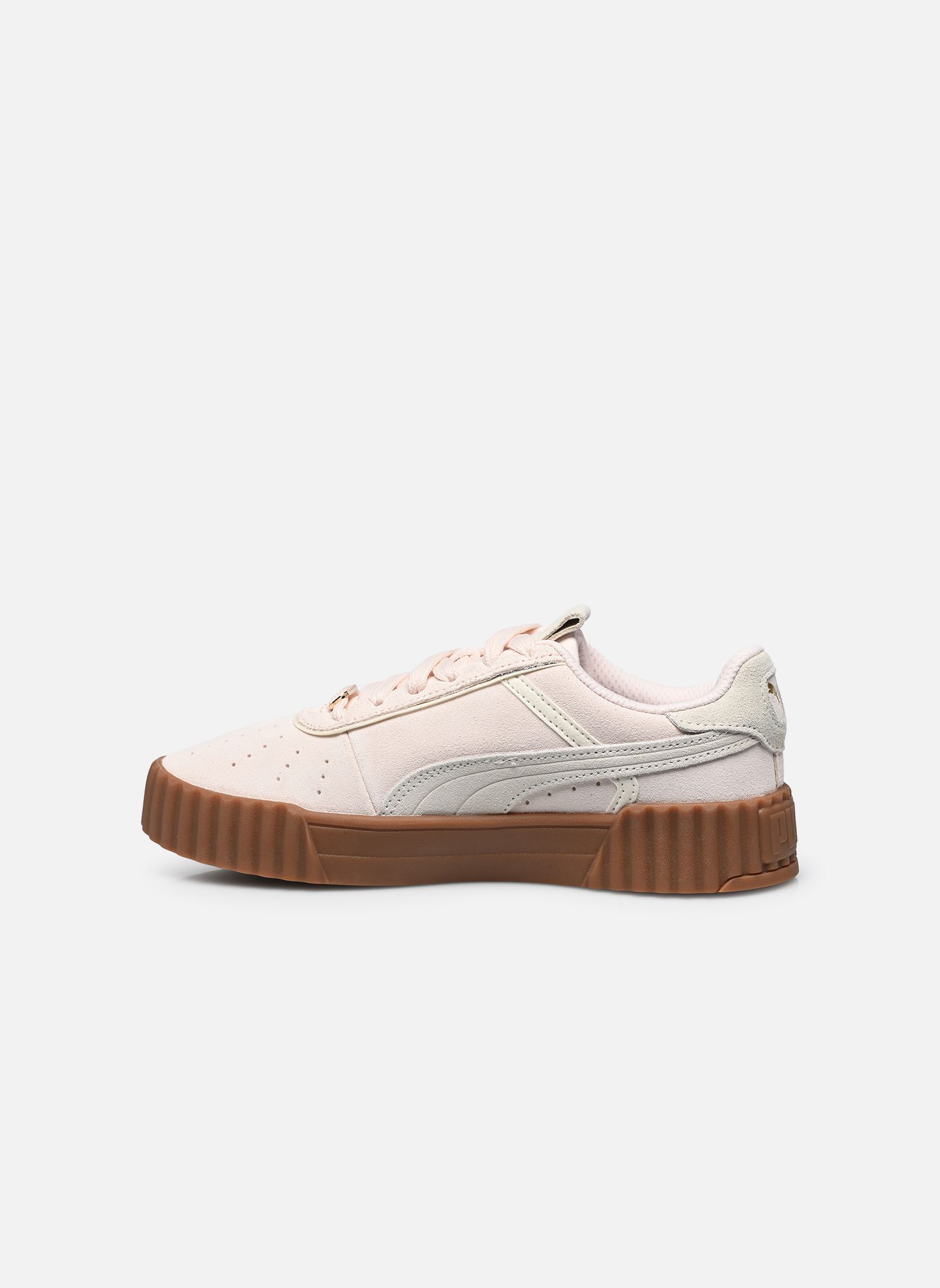 Niedrige Sneaker Carina 3.0 Luxe Sd damen rosa Puma Niedrige Sneaker Carina 3.0 Luxe Sd damen rosa JASMINE FLOWER-