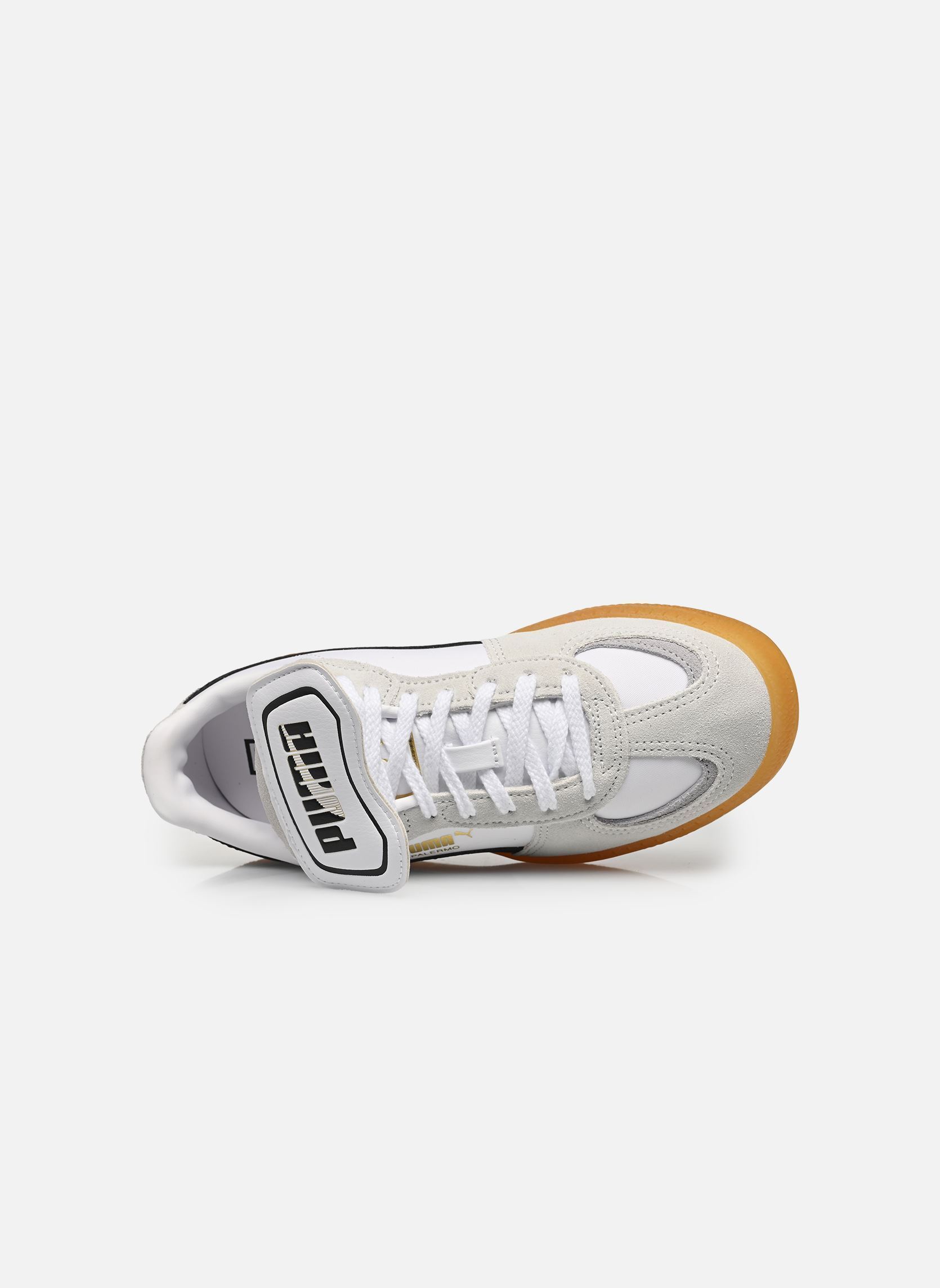 Sneaker Palermo Moda Tongue Wns damen weiß Puma Sneaker Palermo Moda Tongue Wns damen weiß FEATHER GRAY-PUMA BLACK
