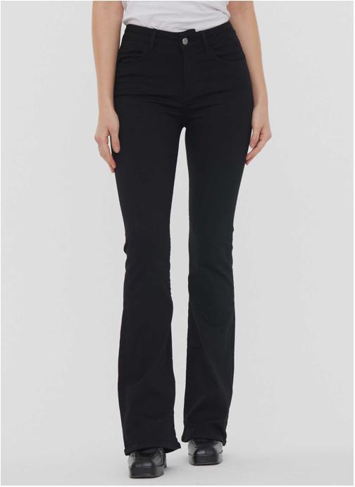 Lee Cooper Jeans droit 10500-Femme femme noir