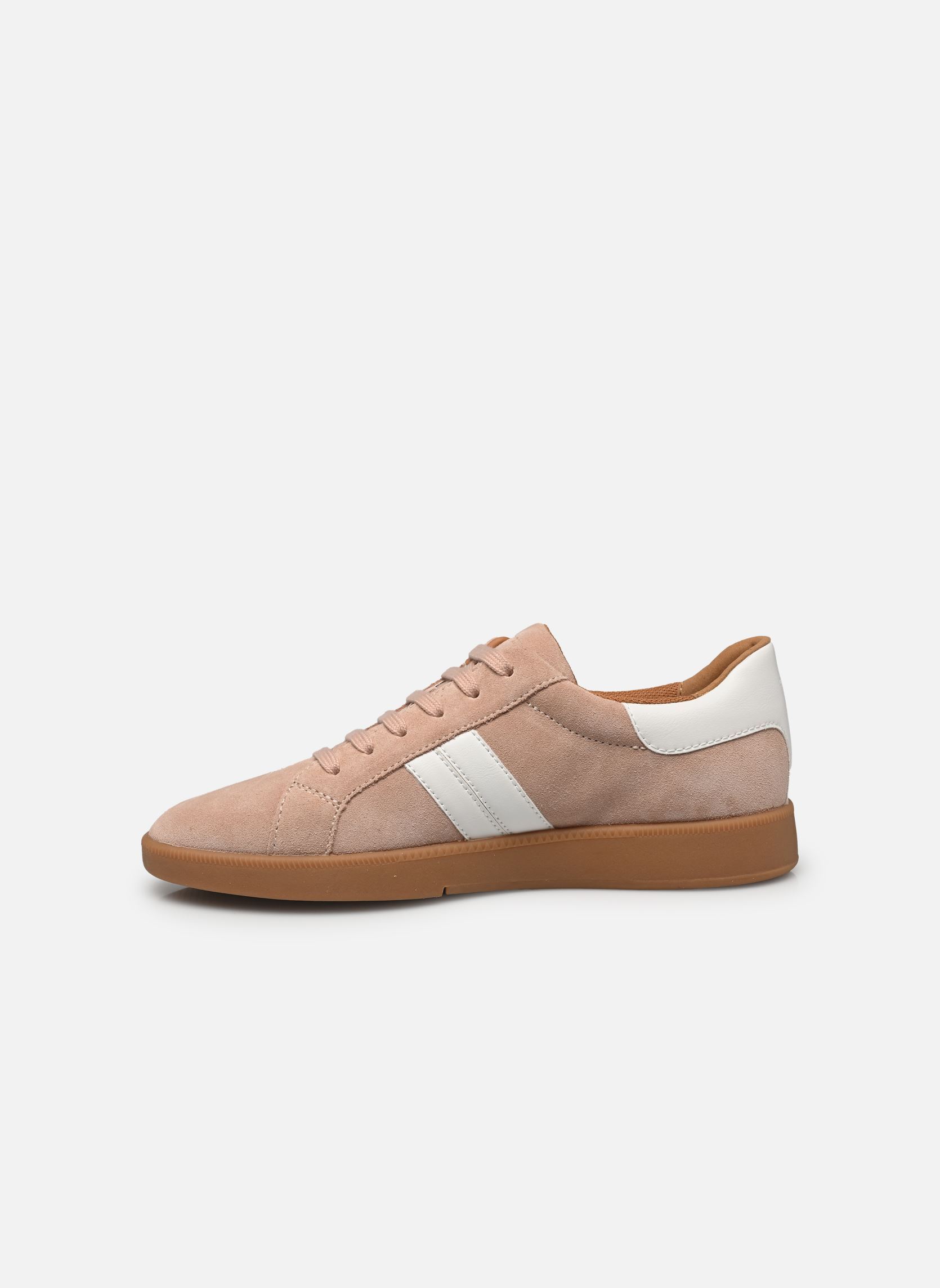 Baskets D MELEDA femme beige Geox Baskets D MELEDA femme beige NUDE/WHITE