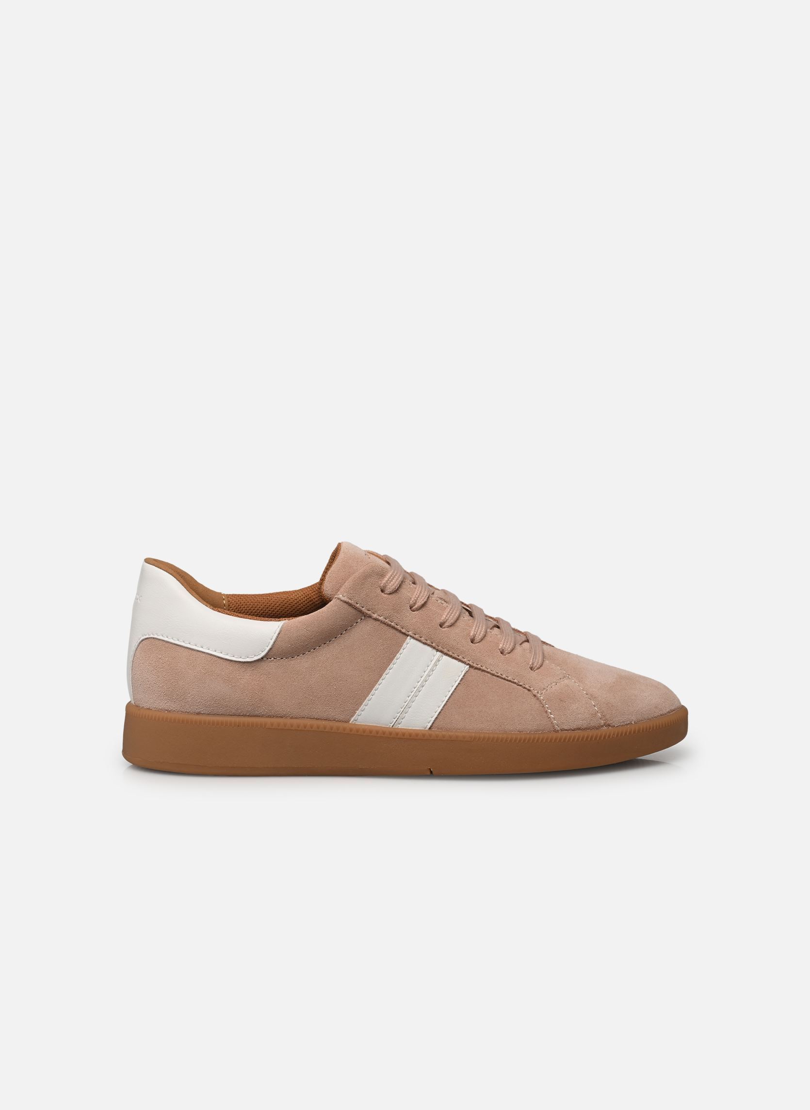 Baskets D MELEDA femme beige Geox Baskets D MELEDA femme beige NUDE/WHITE