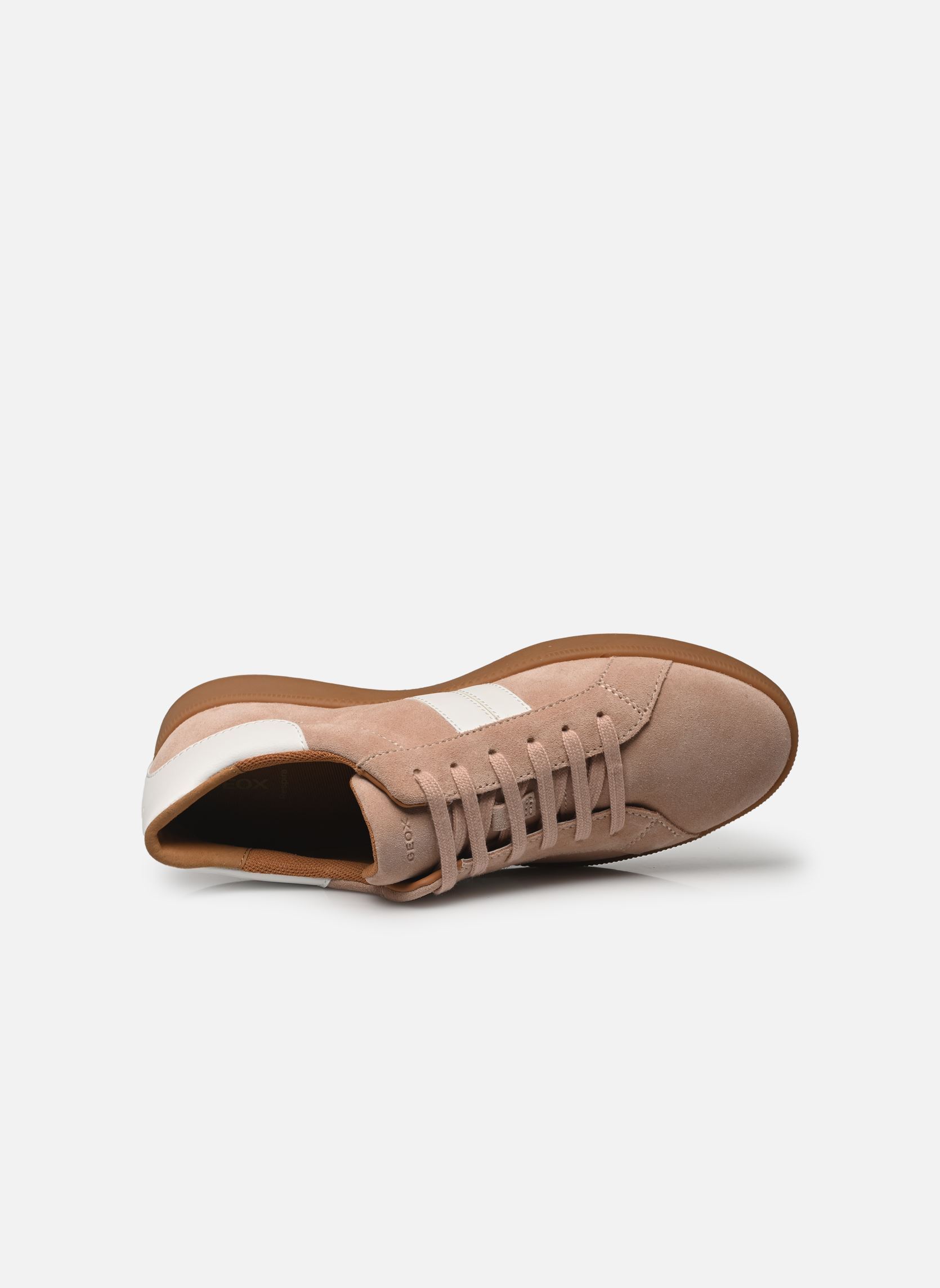 Baskets D MELEDA femme beige Geox Baskets D MELEDA femme beige NUDE/WHITE