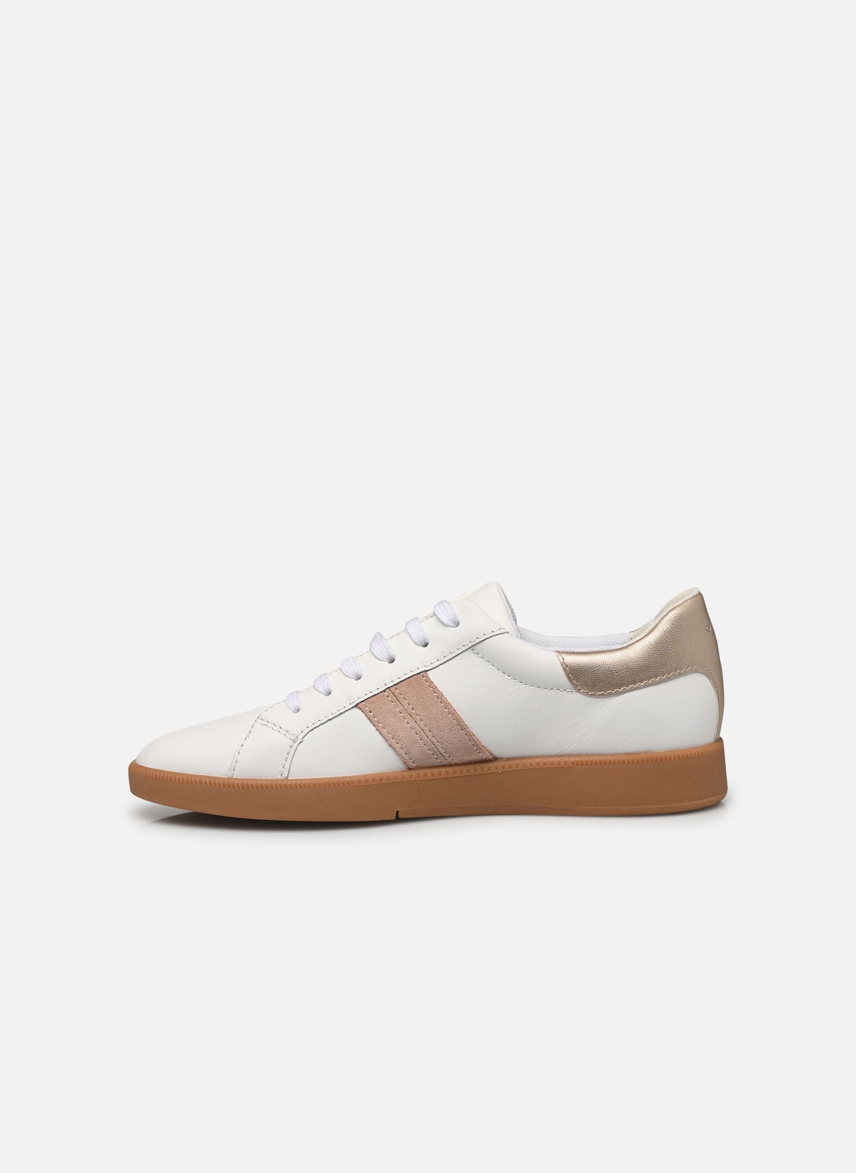 Sneaker D MELEDA damen weiß Geox Sneaker D MELEDA damen weiß WHITE/NUDE