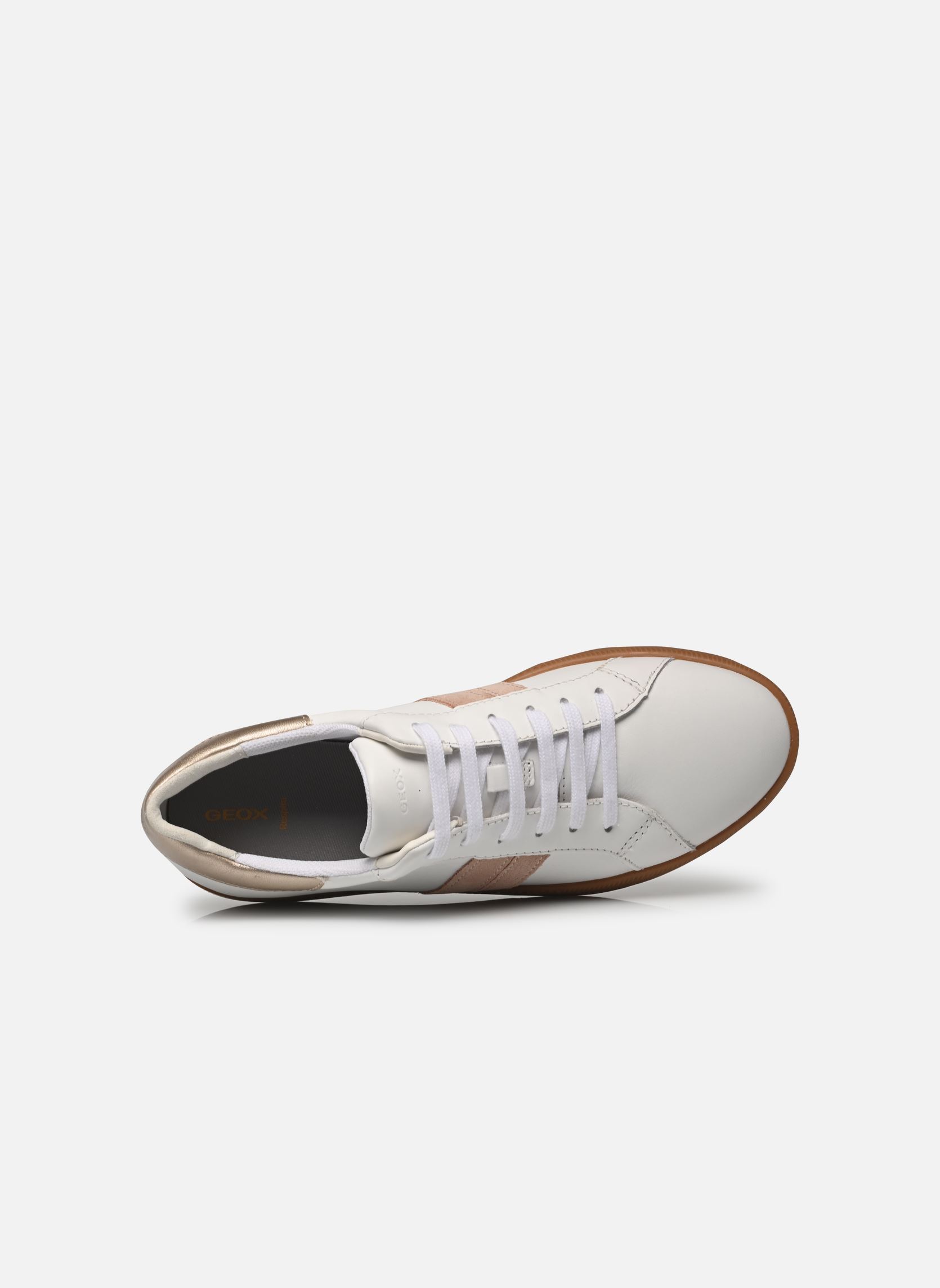 Sneaker D MELEDA damen weiß Geox Sneaker D MELEDA damen weiß WHITE/NUDE
