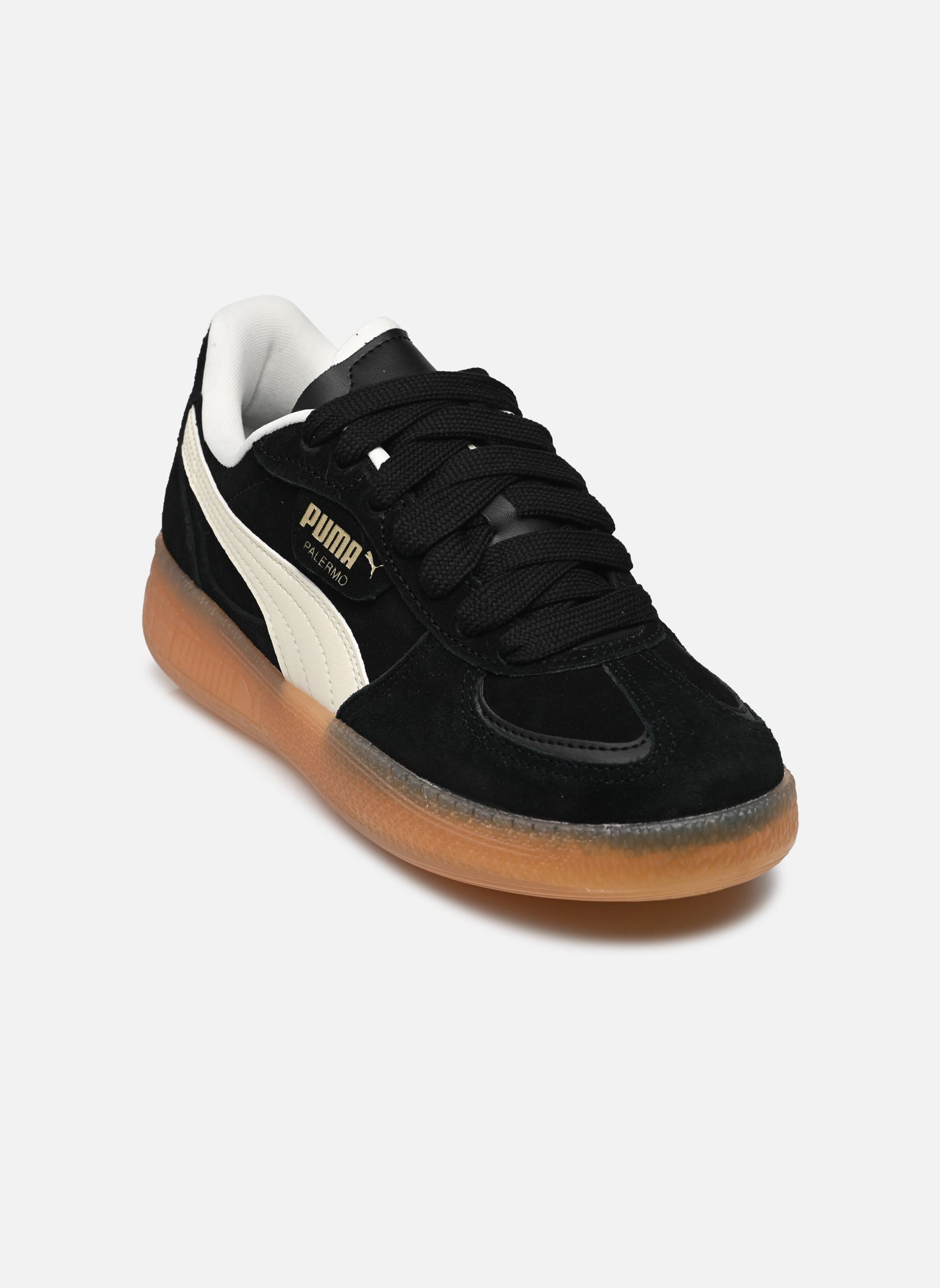 Puma Sneakers Palermo Moda Xtra Gum Chaussures Frosted IvoryDoré - vue 4
