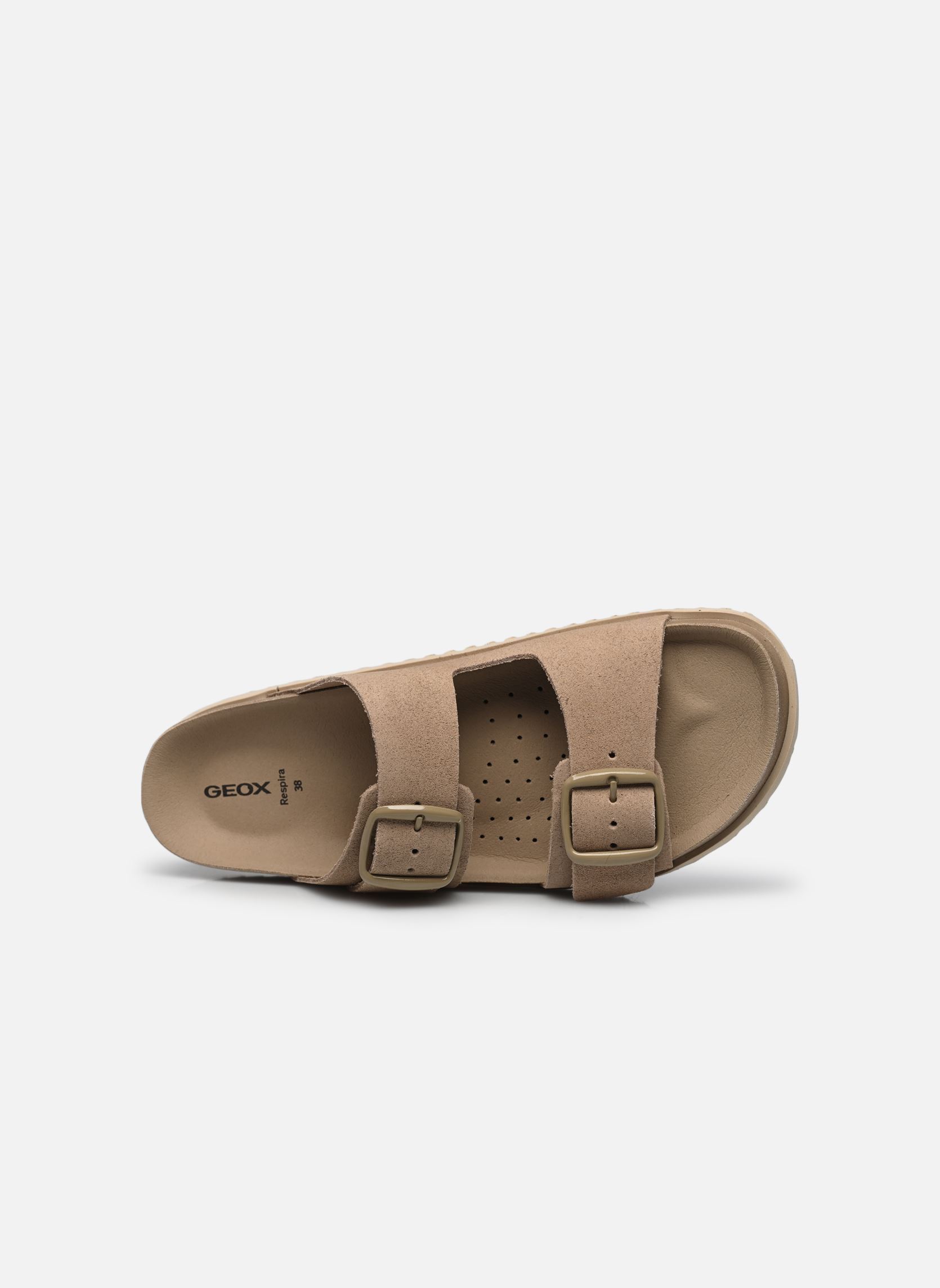 Sandalen D SANDYBETT damen braun Geox Sandalen D SANDYBETT damen braun Taupe Pâle