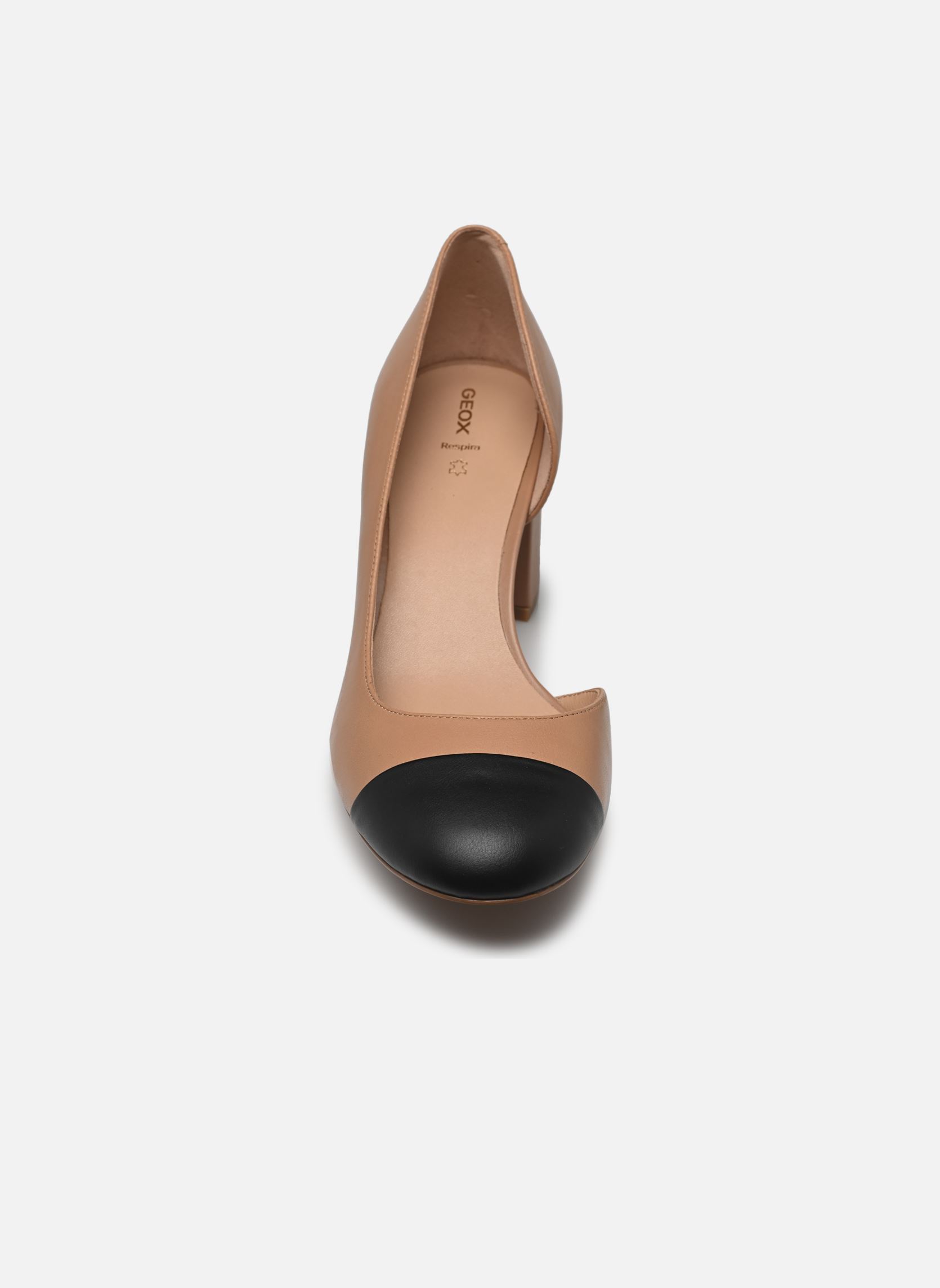 Pumps D VIRNILISA 65 BG dames beige Geox Pumps D VIRNILISA 65 BG dames beige Beige/Noir