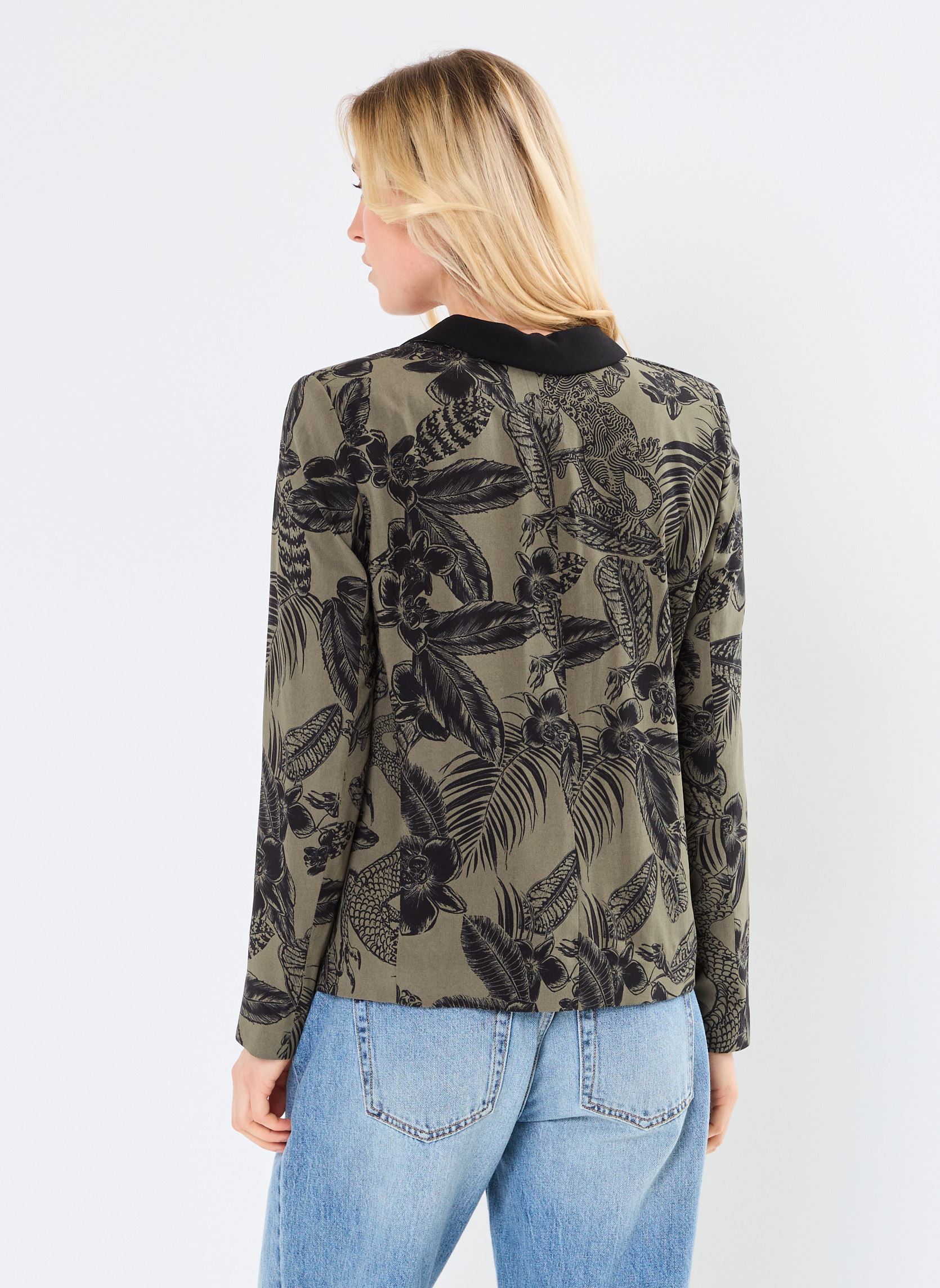 Blazer B140105 damen grün IKKS Women Blazer B140105 damen grün 55-KAKI ARMY