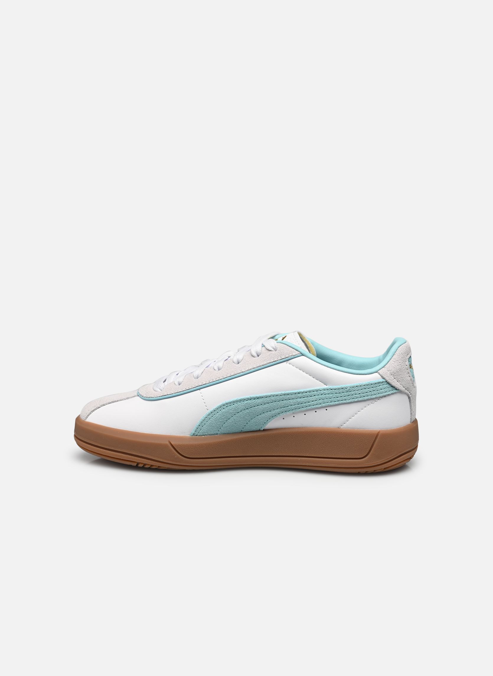 Niedrige Sneaker Puma Club Klassika damen weiß Puma Niedrige Sneaker Puma Club Klassika damen weiß PUMA WHITE-SAFE LAKE-FEATHER G