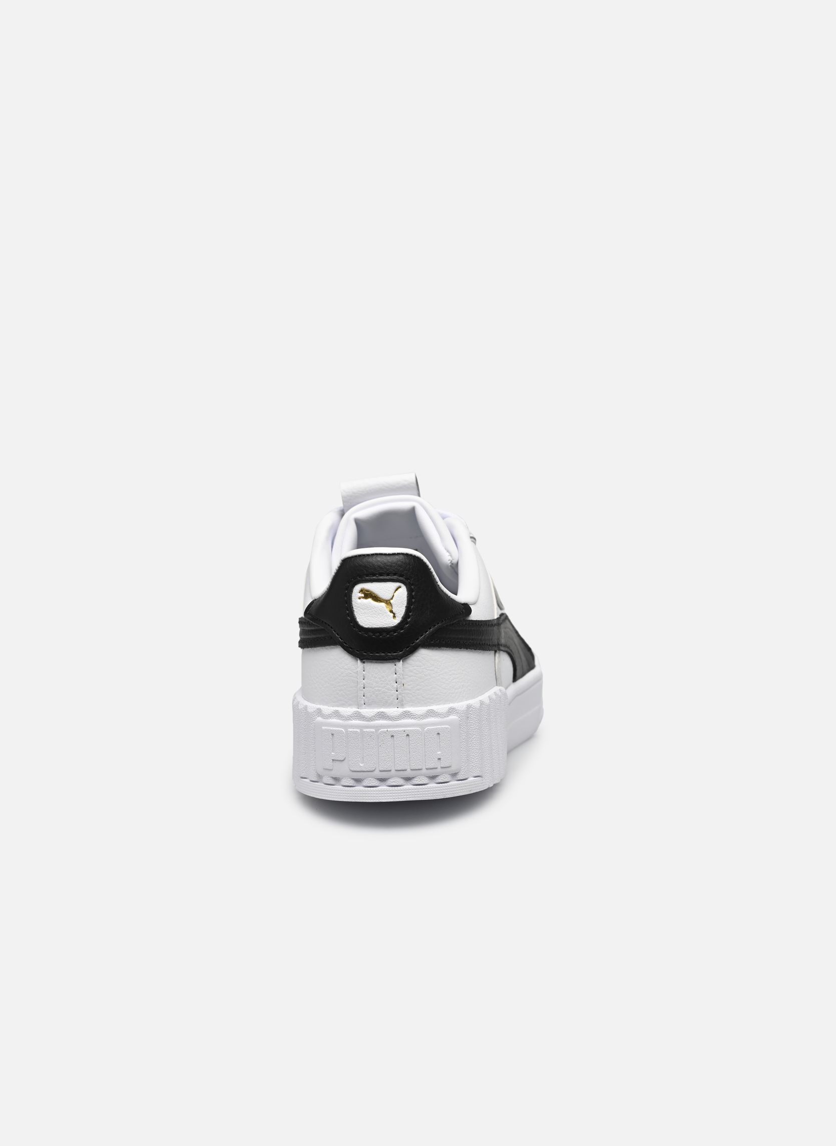 Niedrige Sneaker Carina 3.0 Luxe damen weiß Puma Niedrige Sneaker Carina 3.0 Luxe damen weiß PUMA WHITE-PUMA BLACK-PUMA GOL