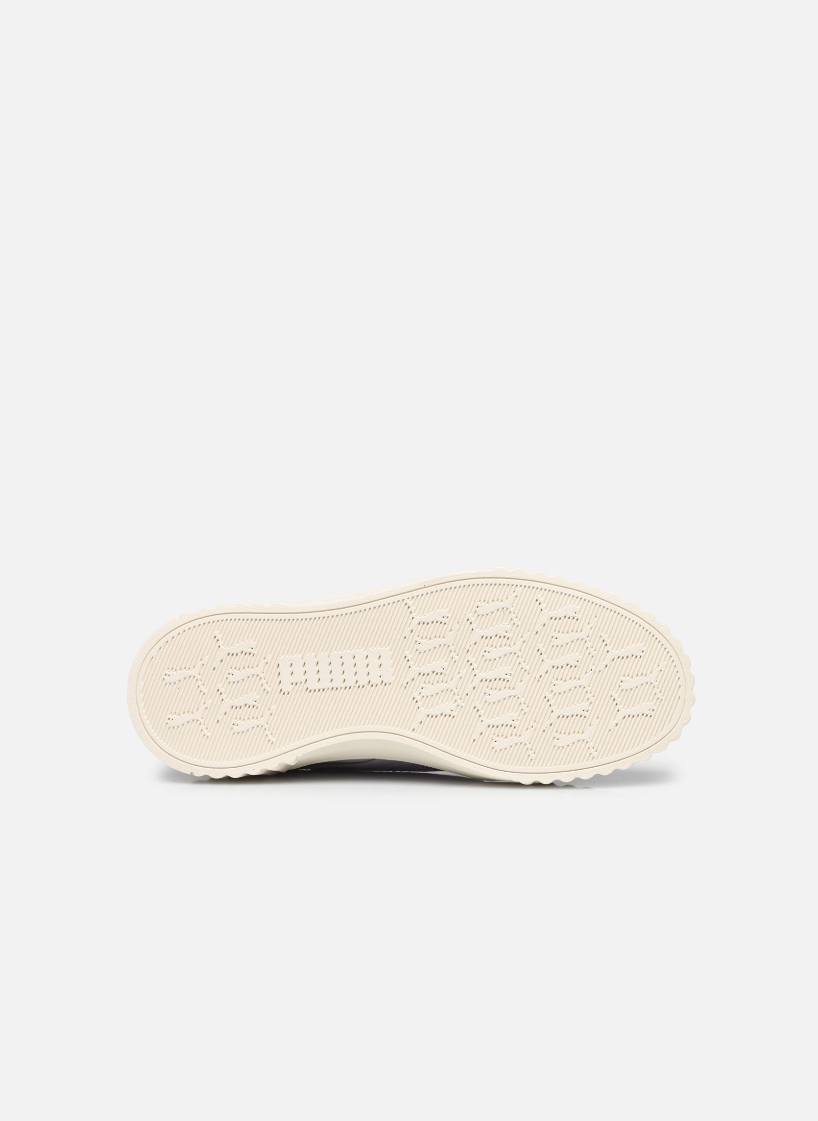 Niedrige Sneaker Carina 3.0 Luxe damen weiß Puma Niedrige Sneaker Carina 3.0 Luxe damen weiß PUMA WHITE-LILAC FROST-PUMA GO