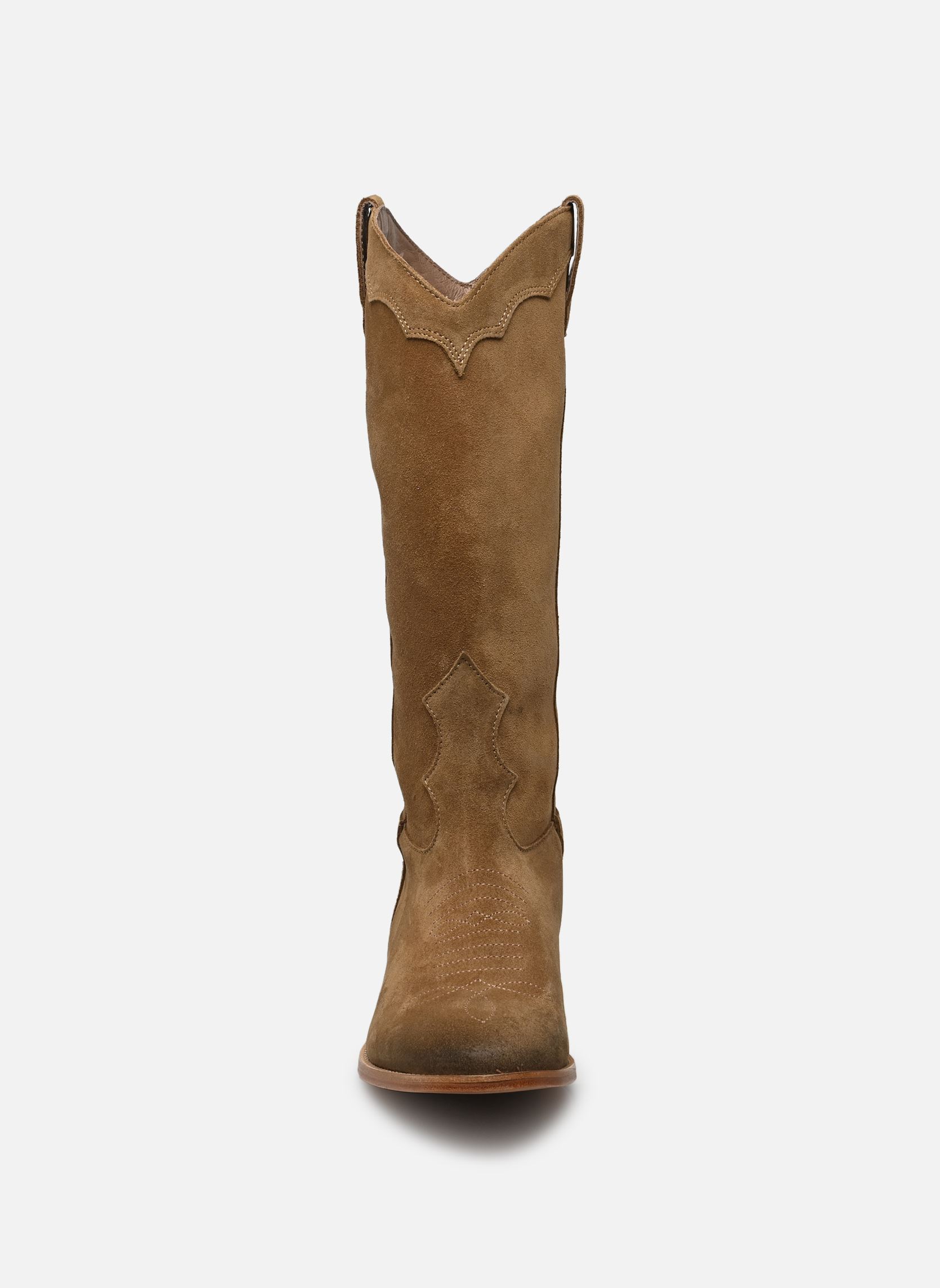 Bottes B180085 femme marron IKKS Women Bottes B180085 femme marron 61-SABLE