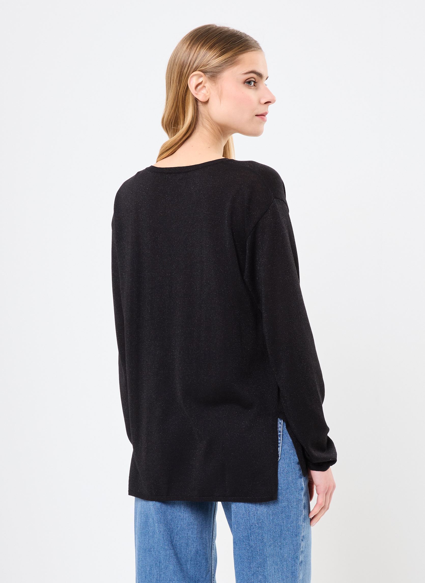 Pulls B118135 femme noir IKKS Women Pulls B118135 femme noir 02-NOIR