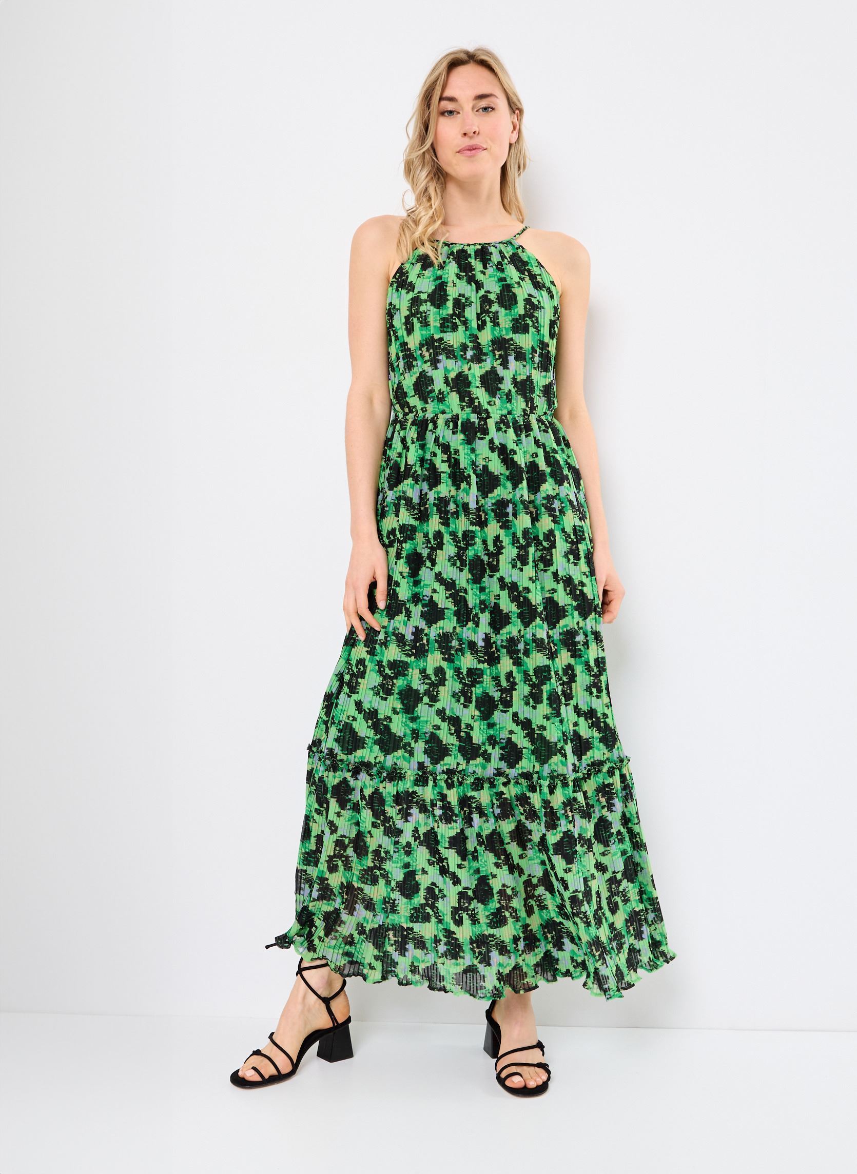 Vestiti lunghi B130285 donna verde IKKS Women Vestiti lunghi B130285 donna verde 51-VERT MINT