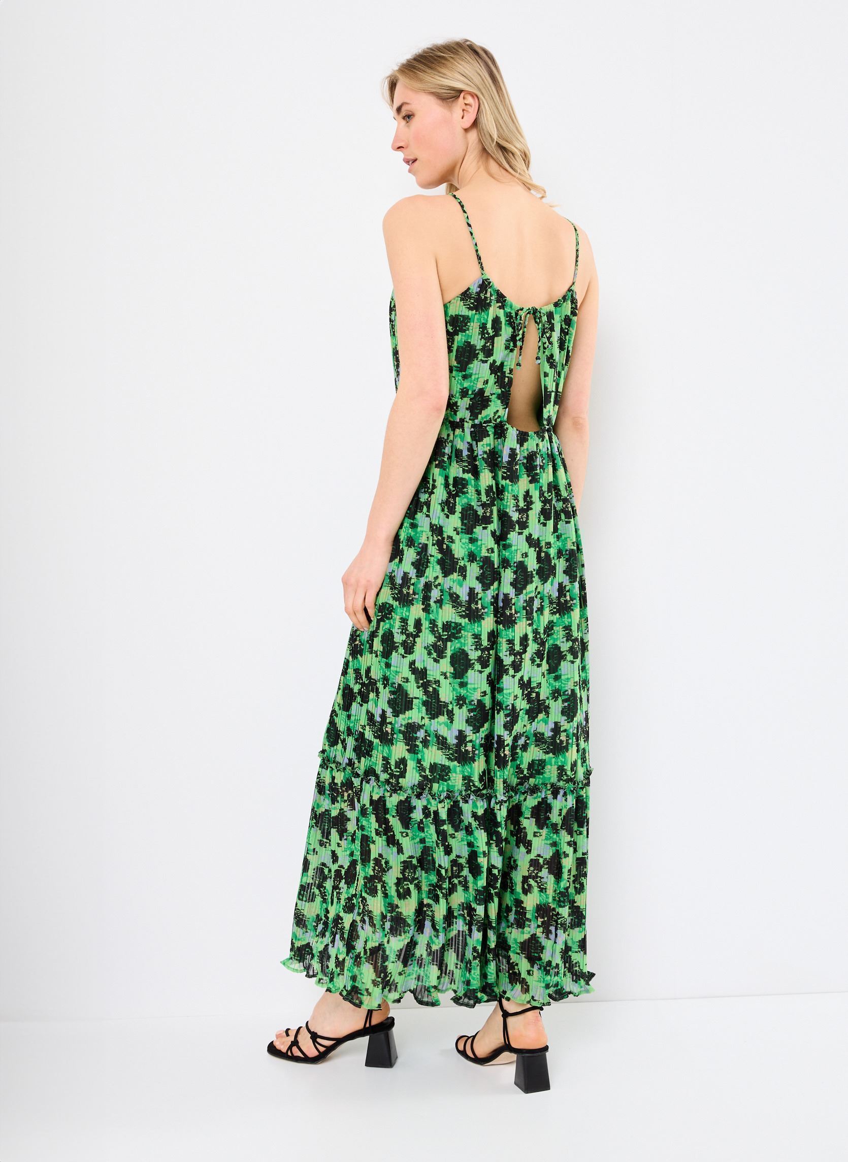 Vestiti lunghi B130285 donna verde IKKS Women Vestiti lunghi B130285 donna verde 51-VERT MINT