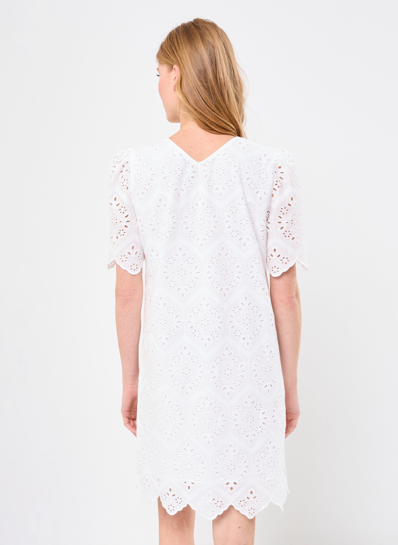 Robes B130385 femme blanc IKKS Women Robes B130385 femme blanc 11-BLANC CASSÉ