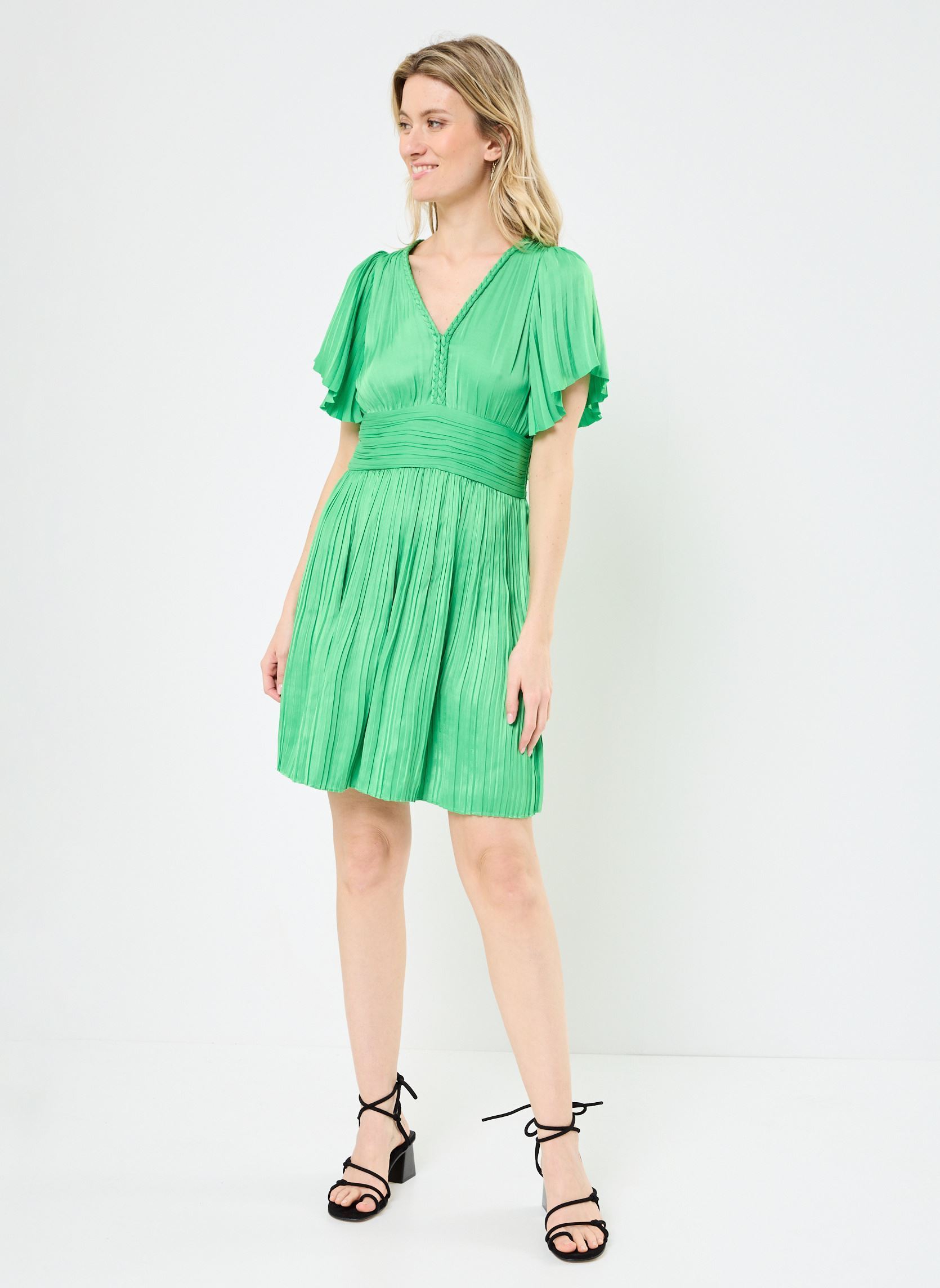 Jurken B130915 dames groen IKKS Women Jurken B130915 dames groen 51-VERT MINT
