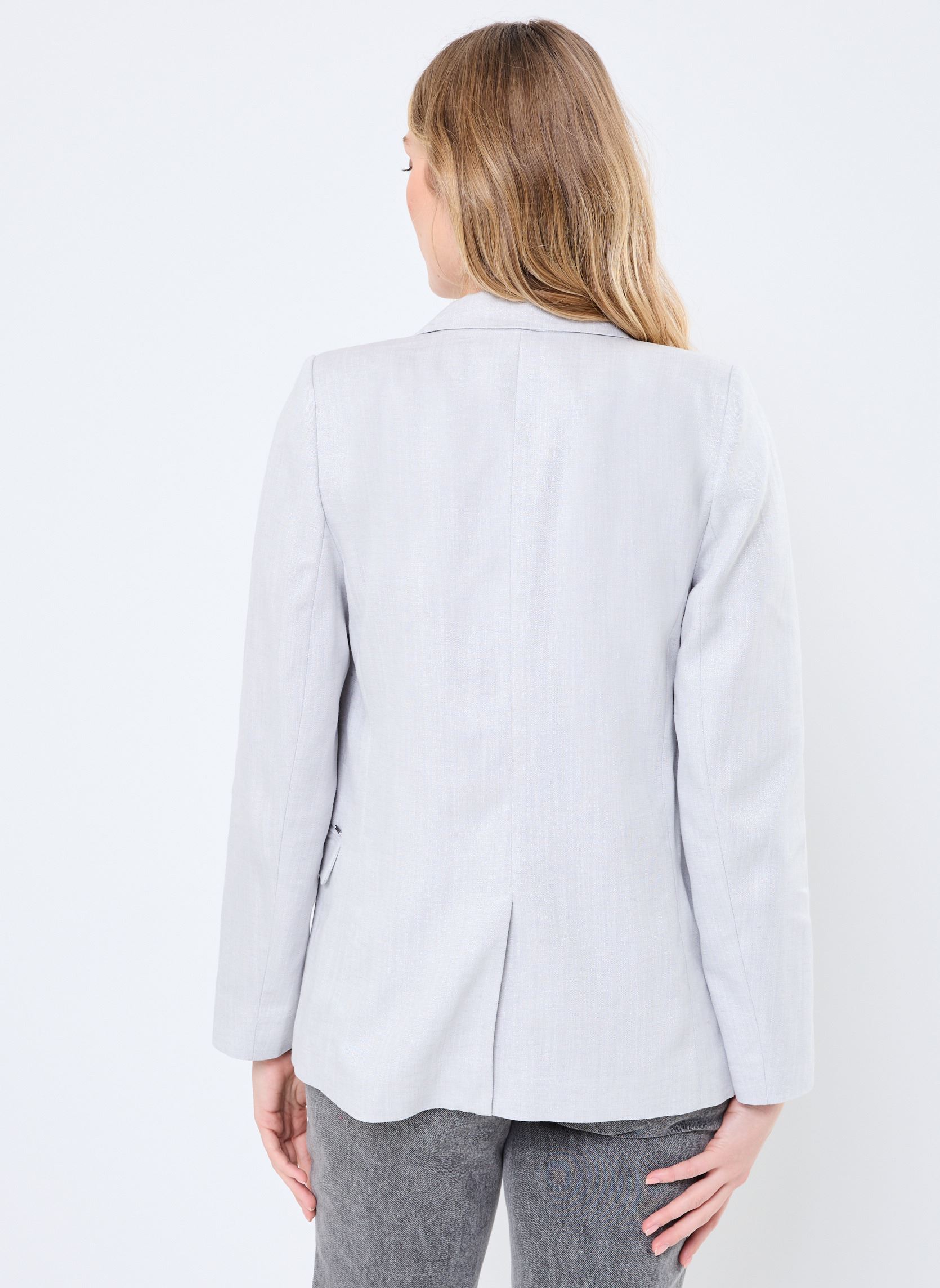 Blazer B140325 damen grau IKKS Women Blazer B140325 damen grau 21-GRIS PERLE