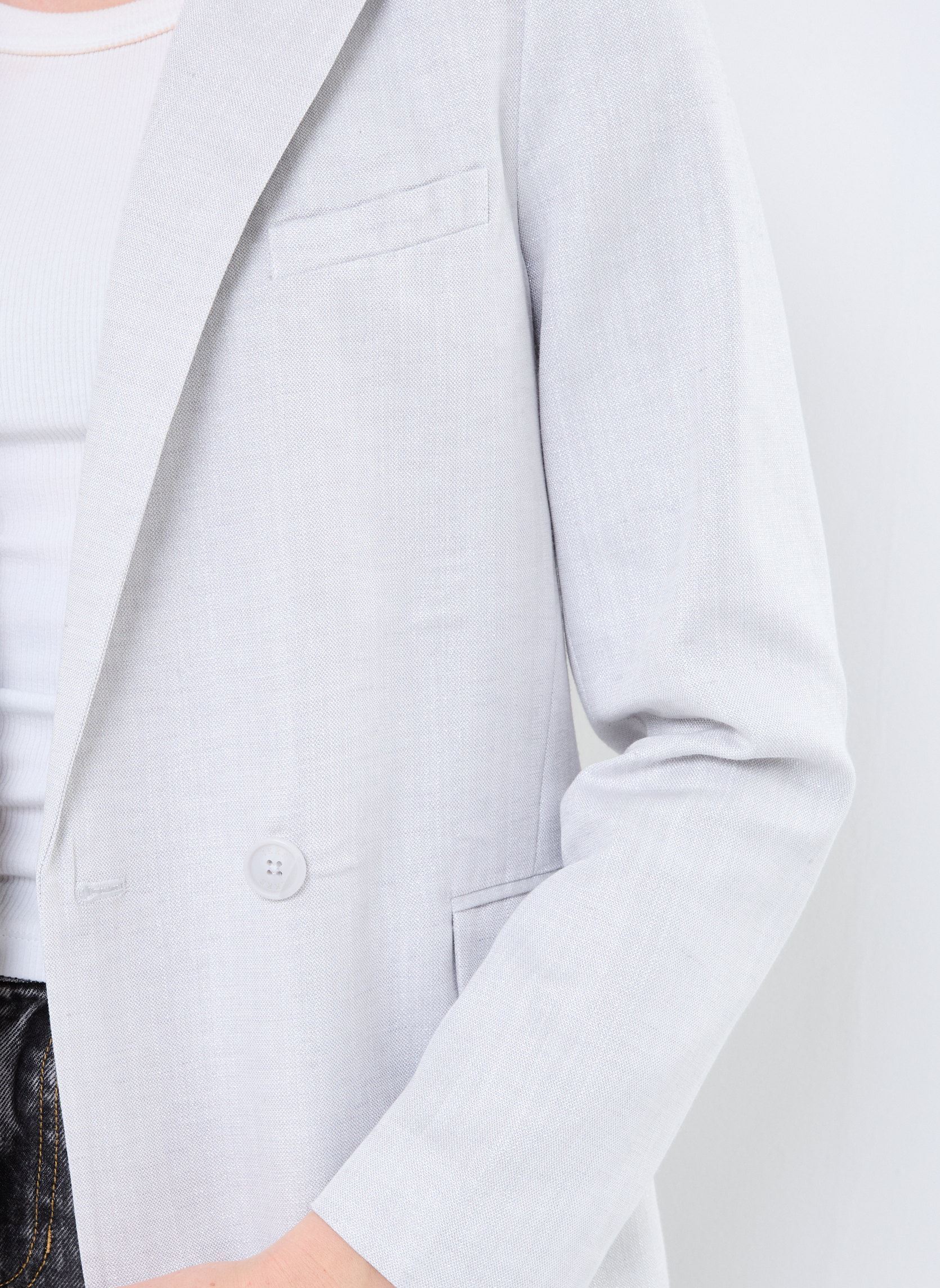 Blazer B140325 damen grau IKKS Women Blazer B140325 damen grau 21-GRIS PERLE
