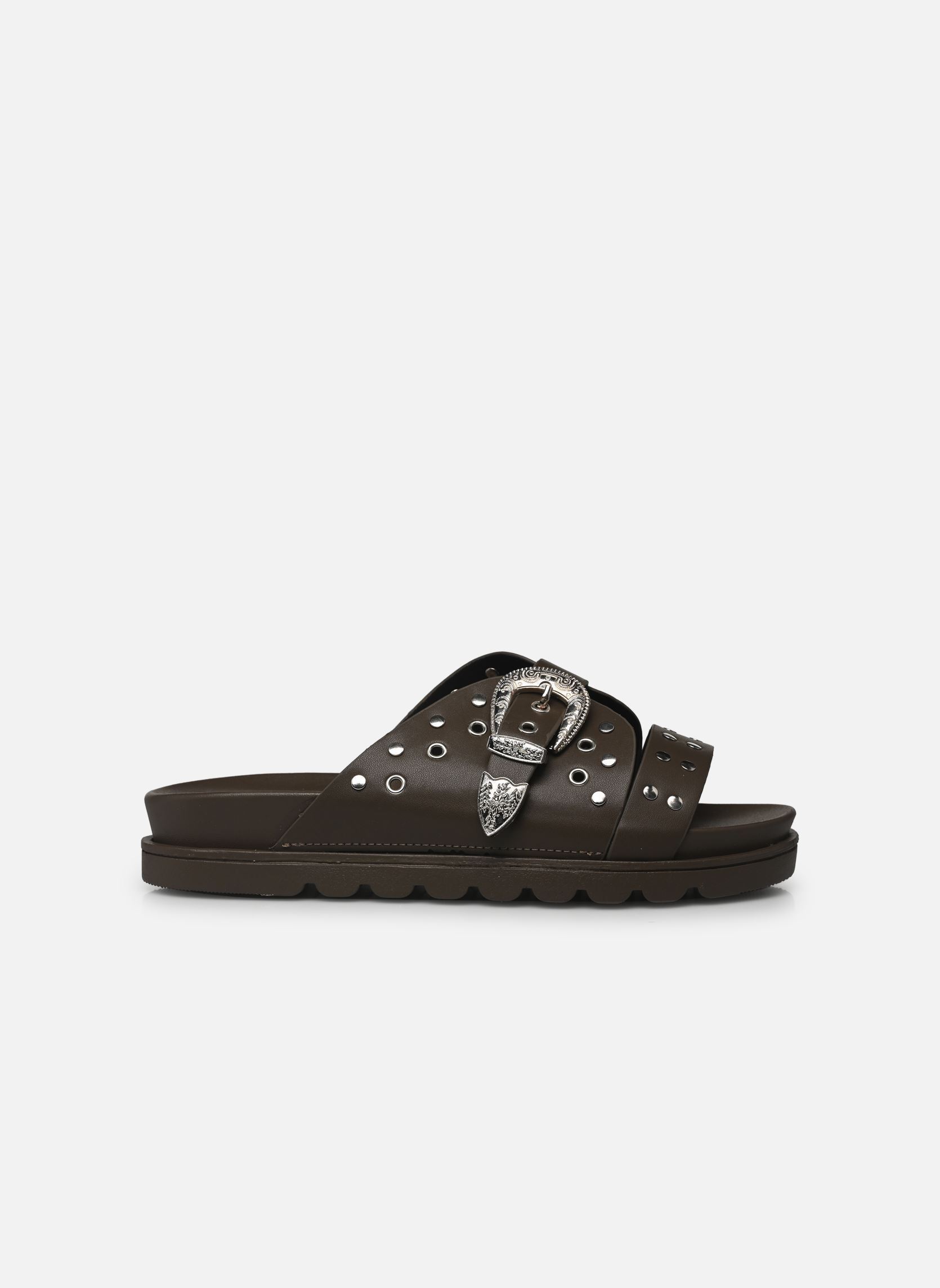 Mules et sabots B180025 femme vert IKKS Women Mules et sabots B180025 femme vert 56-KAKI