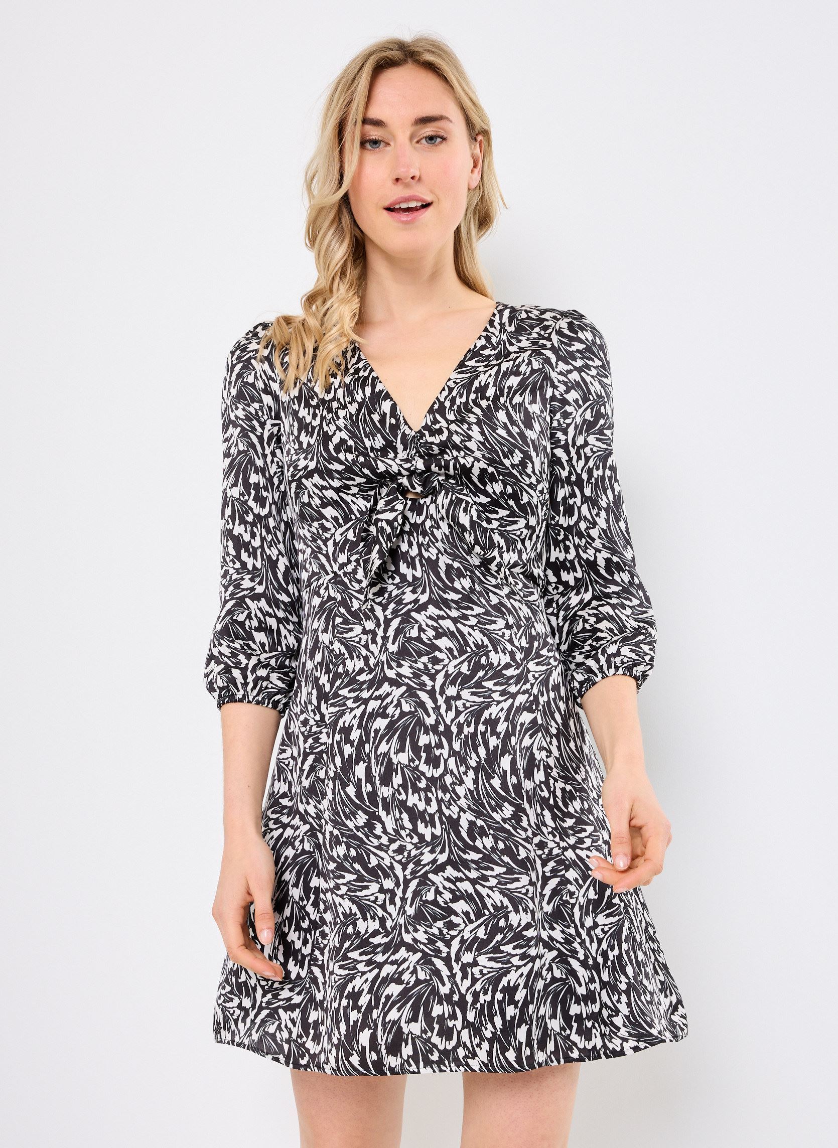 Robes B131165 femme noir IKKS Women Robes B131165 femme noir 02-NOIR
