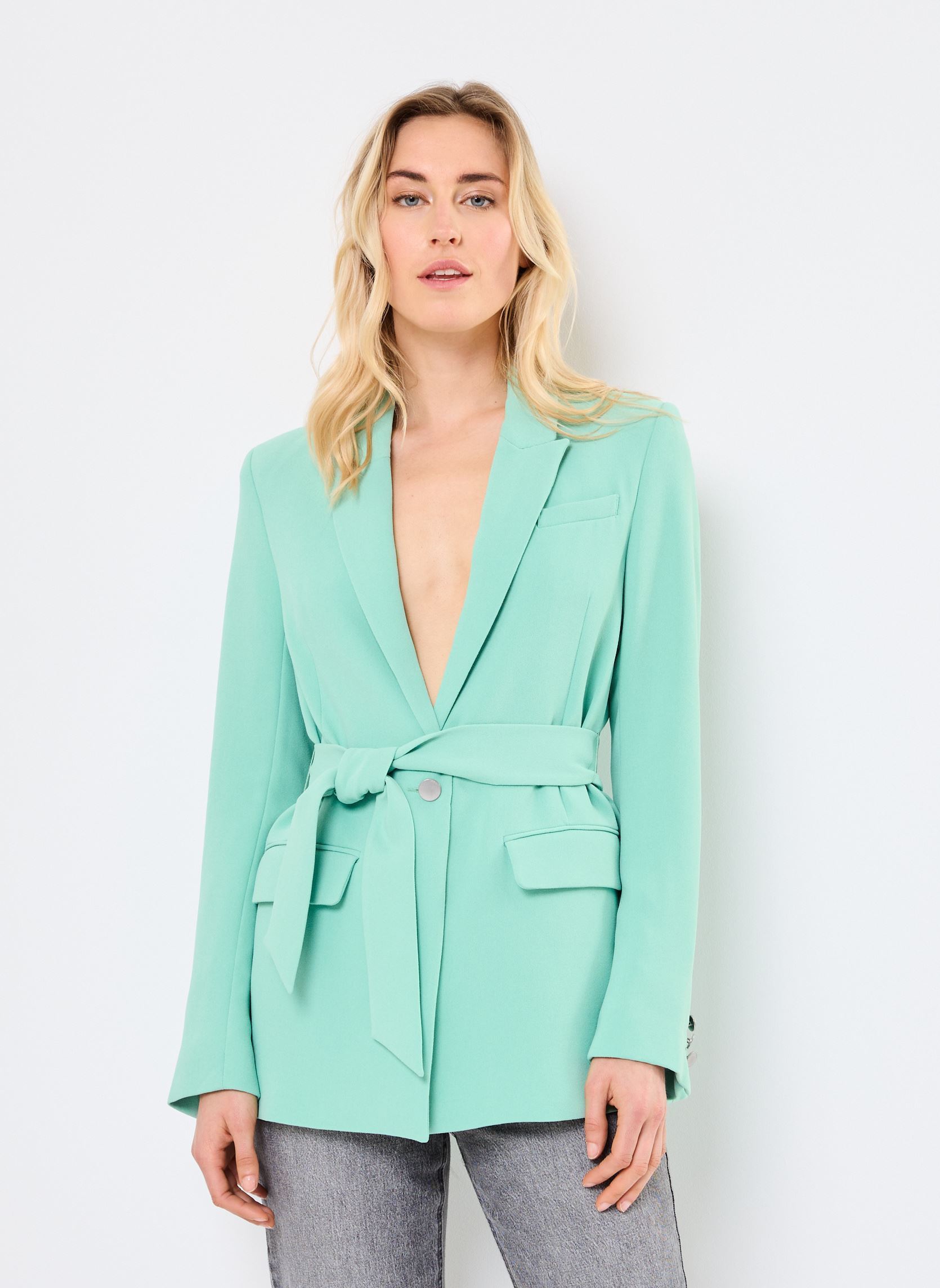 Blazer B140145 damen grün IKKS Women Blazer B140145 damen grün 50-LAGUNE
