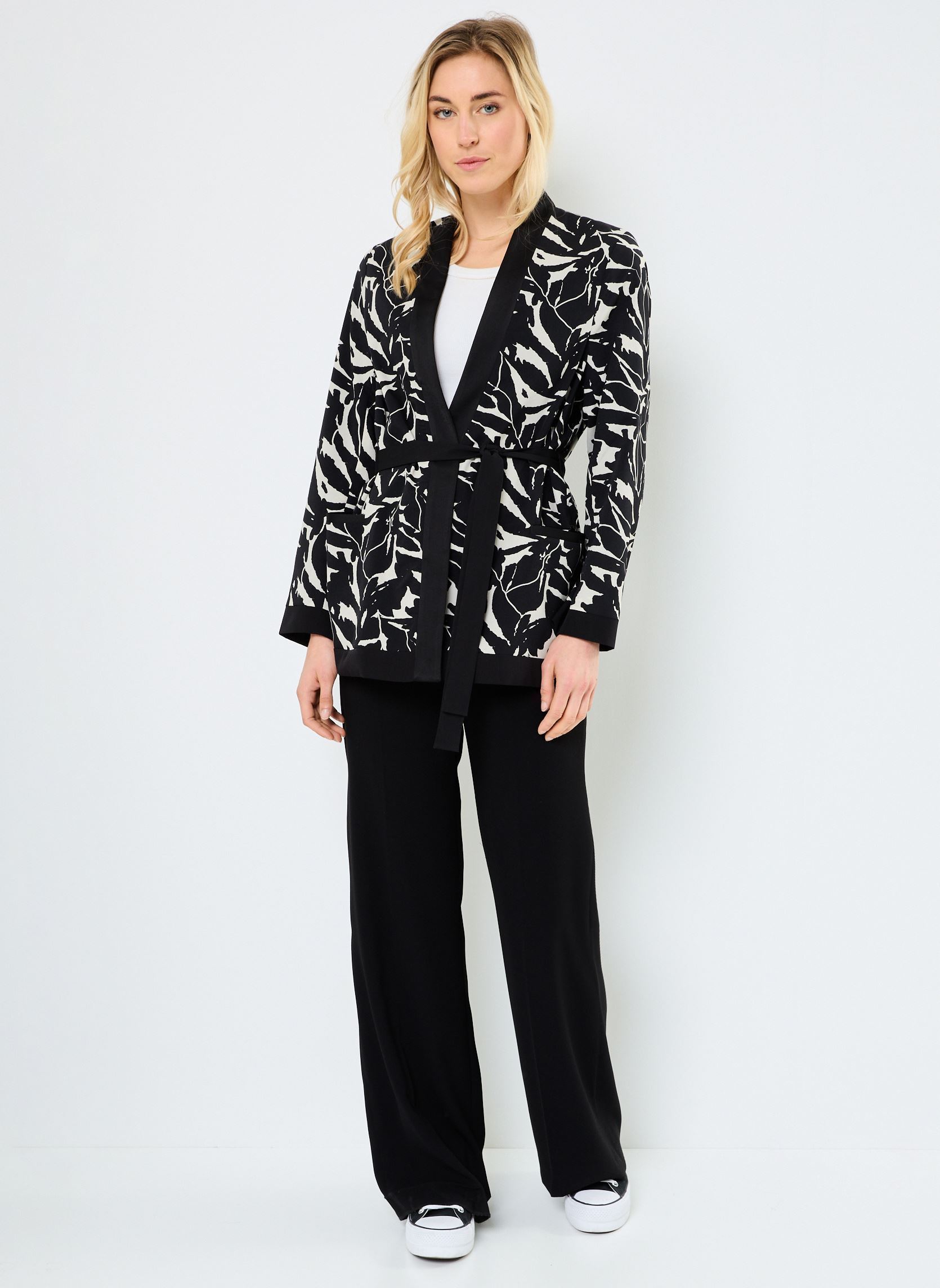 Blazer B140205 damen schwarz IKKS Women Blazer B140205 damen schwarz 02-NOIR