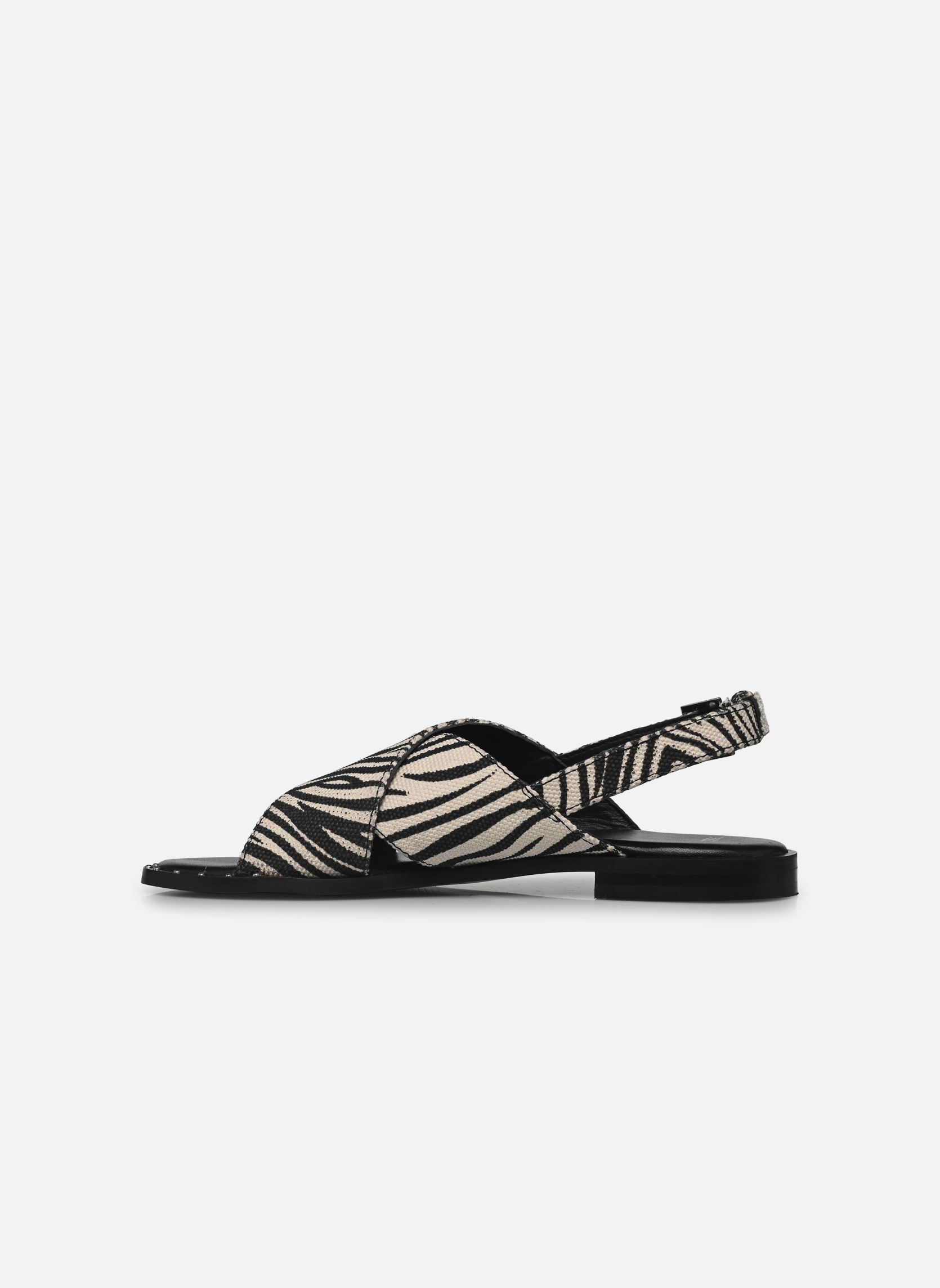Platte sandalen B180145 dames wit IKKS Women Platte sandalen B180145 dames wit 12-ECRU