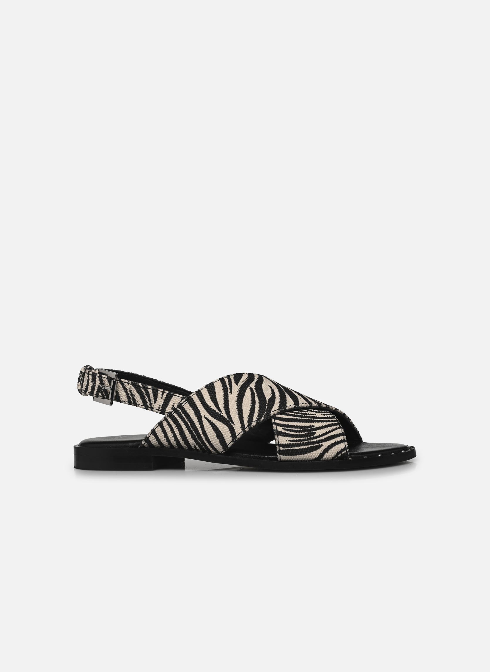 Platte sandalen B180145 dames wit IKKS Women Platte sandalen B180145 dames wit 12-ECRU