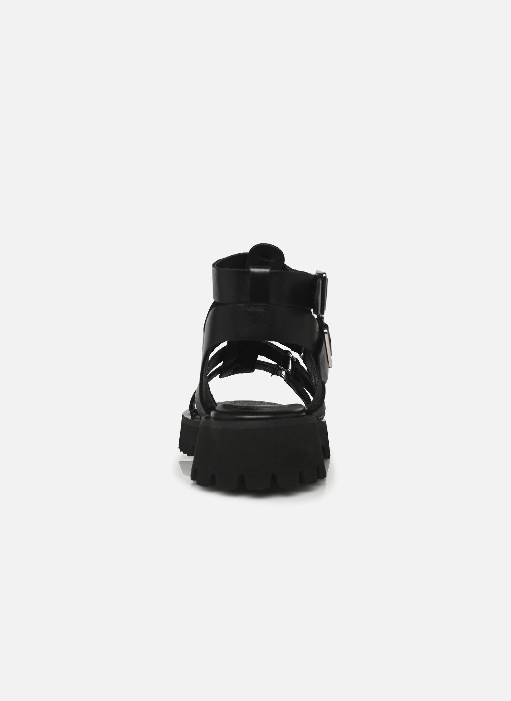 Flache Sandalen B180225 damen schwarz IKKS Women Flache Sandalen B180225 damen schwarz 02-NOIR