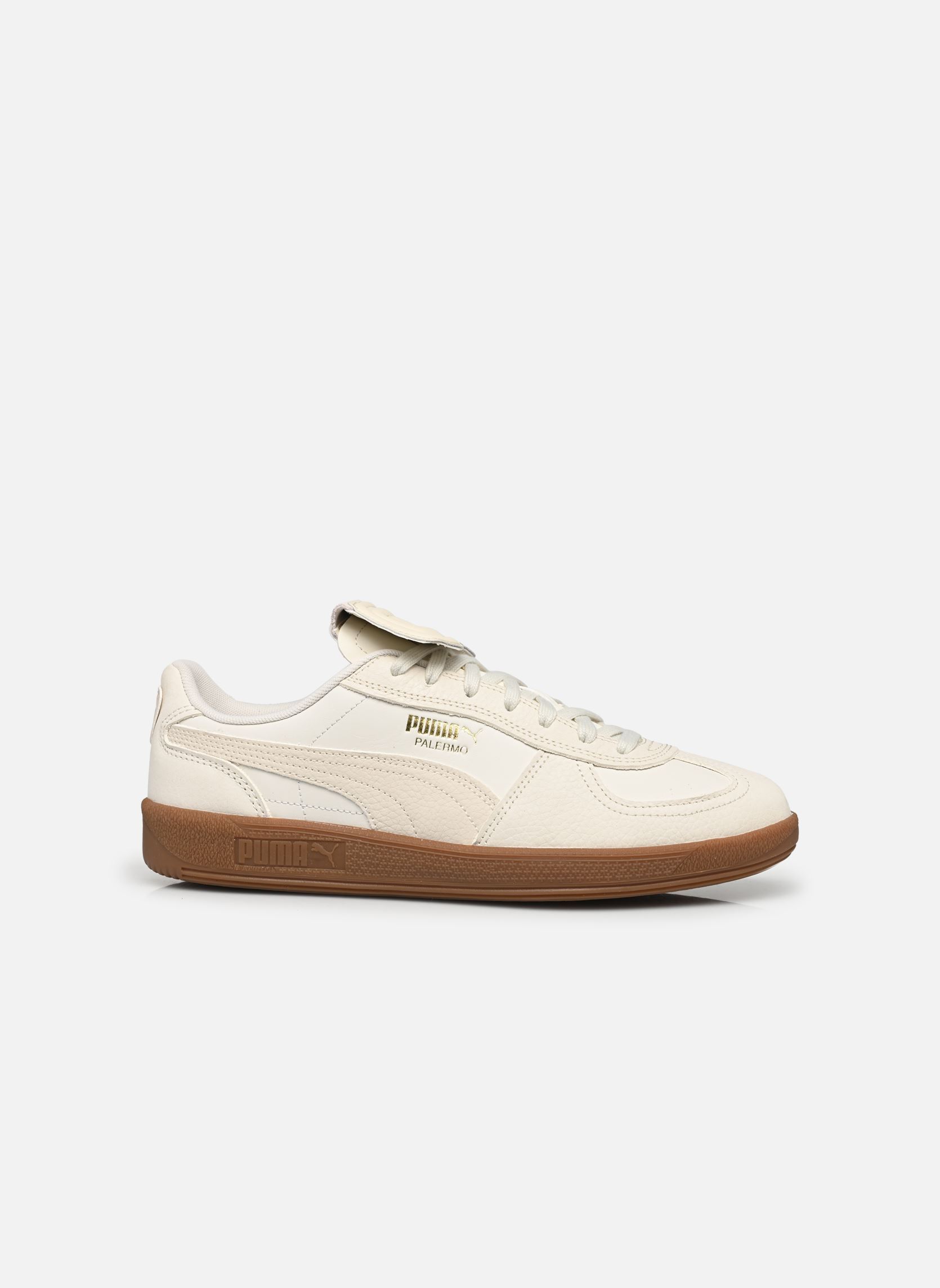 Baskets Palermo Premium M homme blanc Puma Baskets Palermo Premium M homme blanc WARM WHITE-ALPINE SNOW