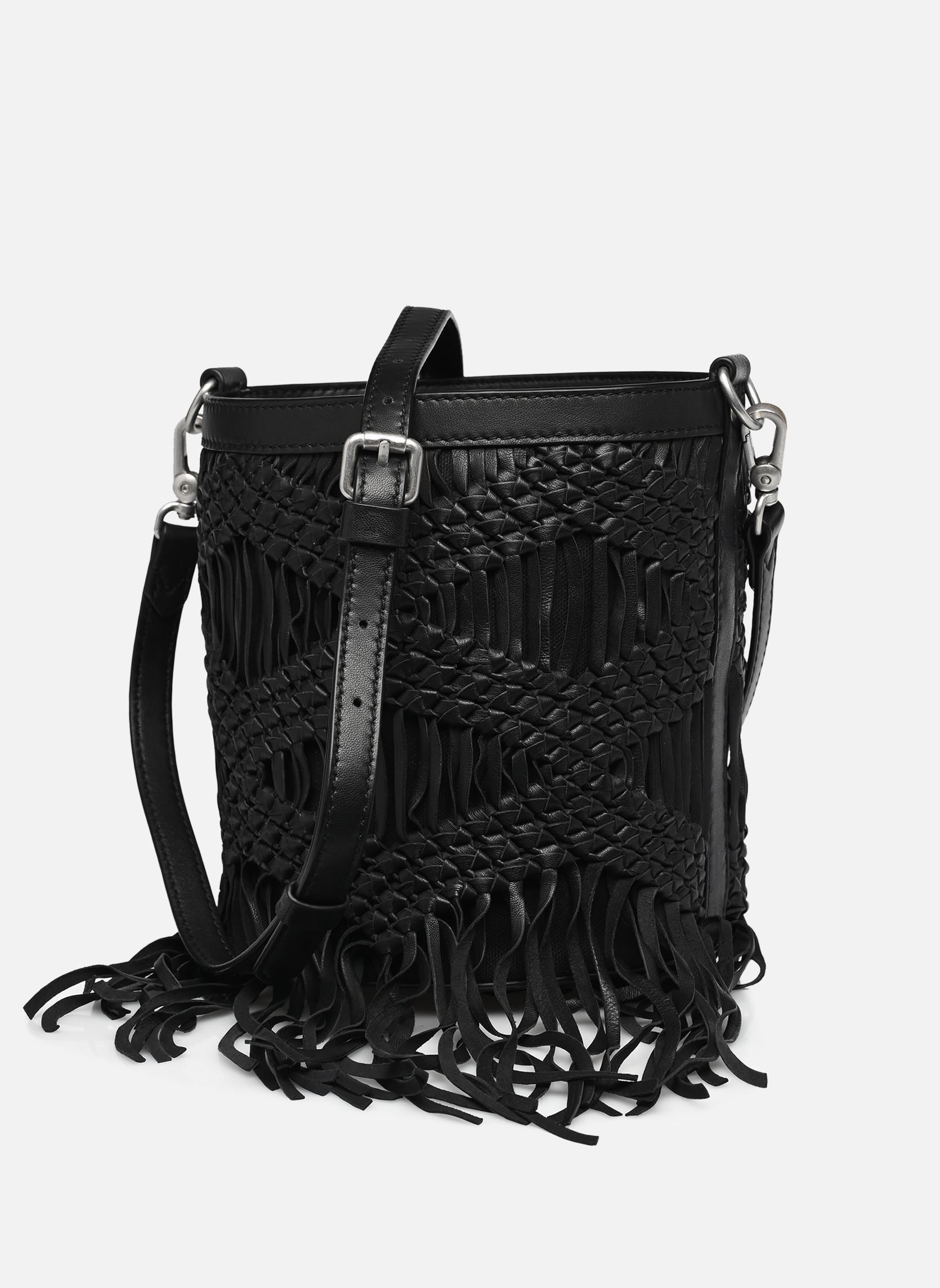 Sac vintage seau à bandoulière fourre-tout