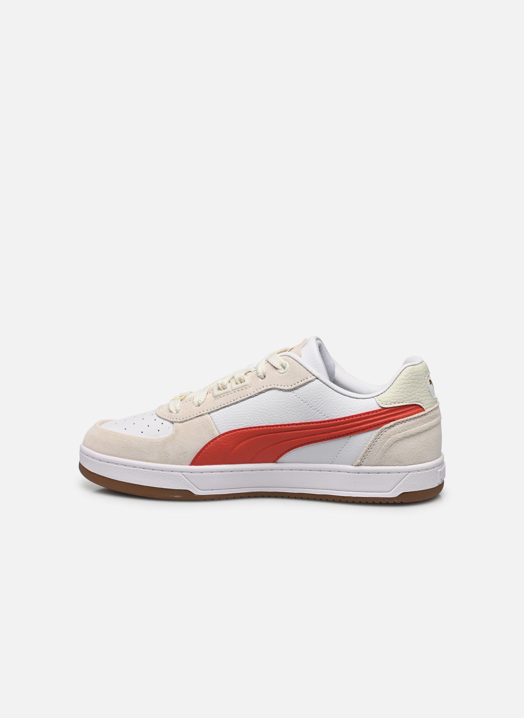 Sneakers Puma Caven 2.0 Lux Sd M heren wit Puma Sneakers Puma Caven 2.0 Lux Sd M heren wit VAPOR GRAY-RED FIRE-PUMA WHITE