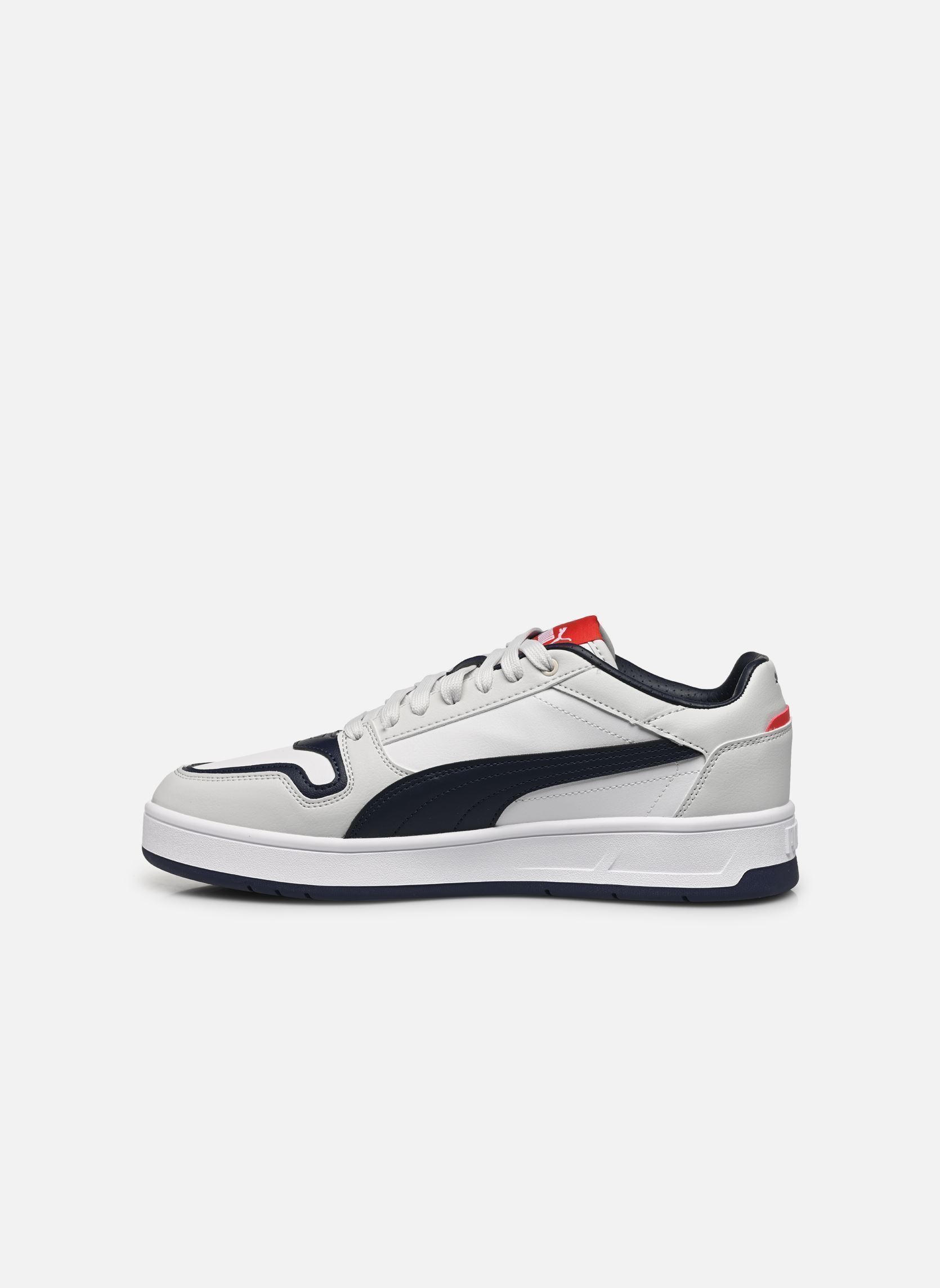 Sneakers Court Classic Street heren wit Puma Sneakers Court Classic Street heren wit PUMA WHITE-PUMA NAVY-FEATHER G