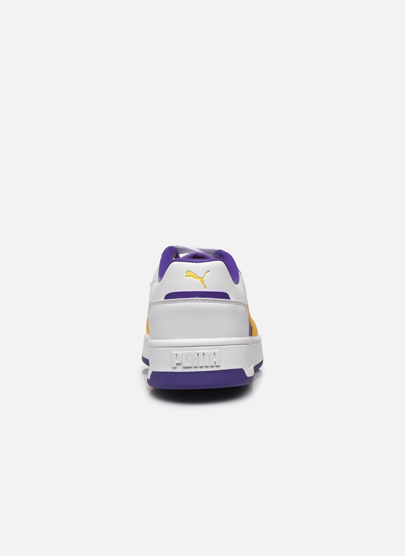 Sneakers Court Classic Street heren wit Puma Sneakers Court Classic Street heren wit PUMA WHITE-YELLOW SIZZLE-TEAM