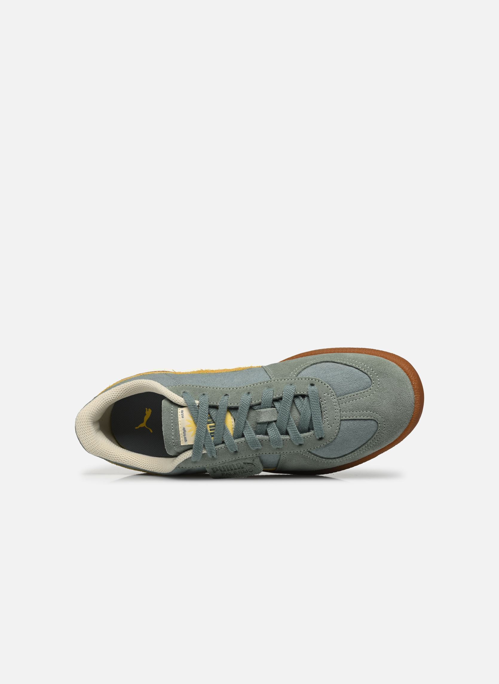 Baskets Palermo Weathered M homme vert Puma Baskets Palermo Weathered M homme vert GREEN MOON-SUNNY YELLOW