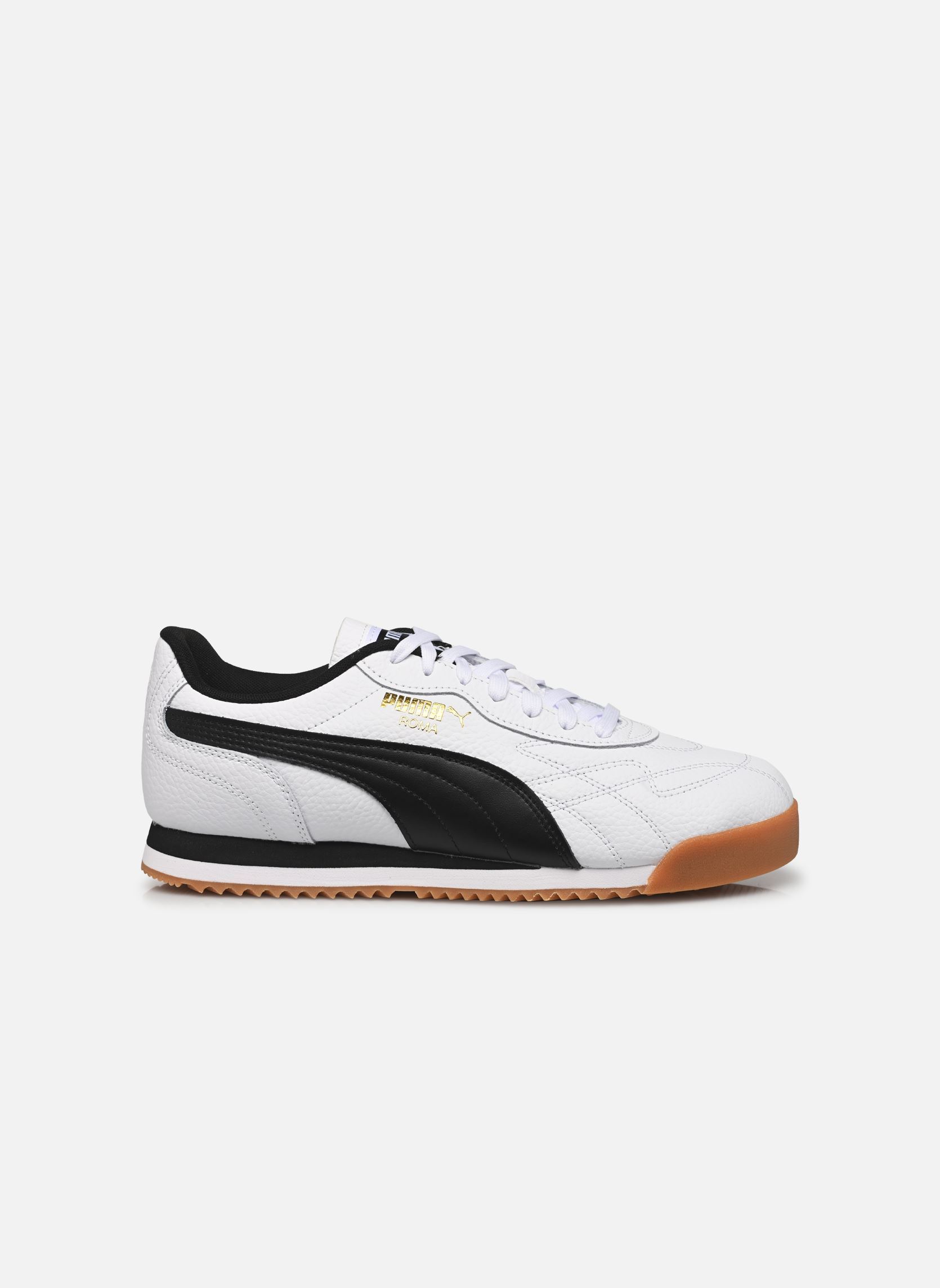Baskets Roma Anniversario homme blanc Puma Baskets Roma Anniversario homme blanc PUMA WHITE-PUMA BLACK-GUM