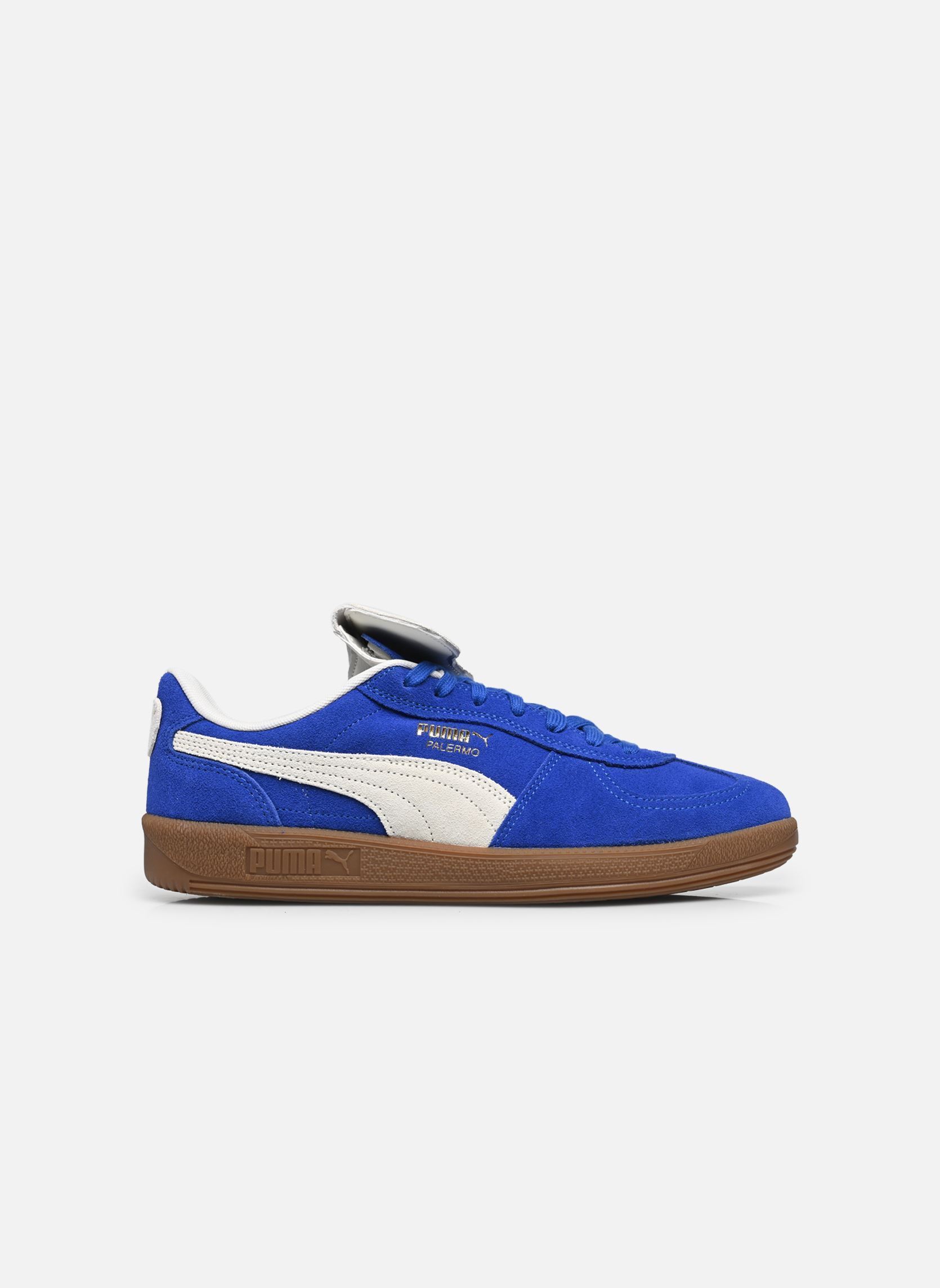 Baskets Palermo Premium Suede M homme bleu Puma Baskets Palermo Premium Suede M homme bleu VIVID BLUE-WARM WHITE