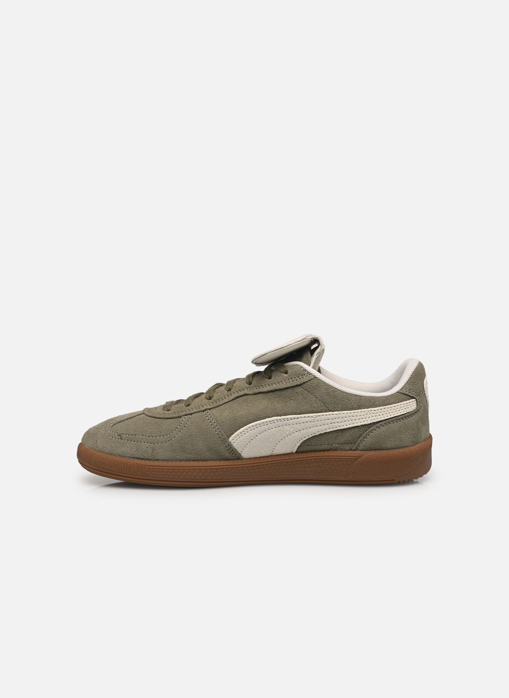 Baskets Palermo Premium Suede M homme vert Puma Baskets Palermo Premium Suede M homme vert VELVET MOSS-WARM WHITE