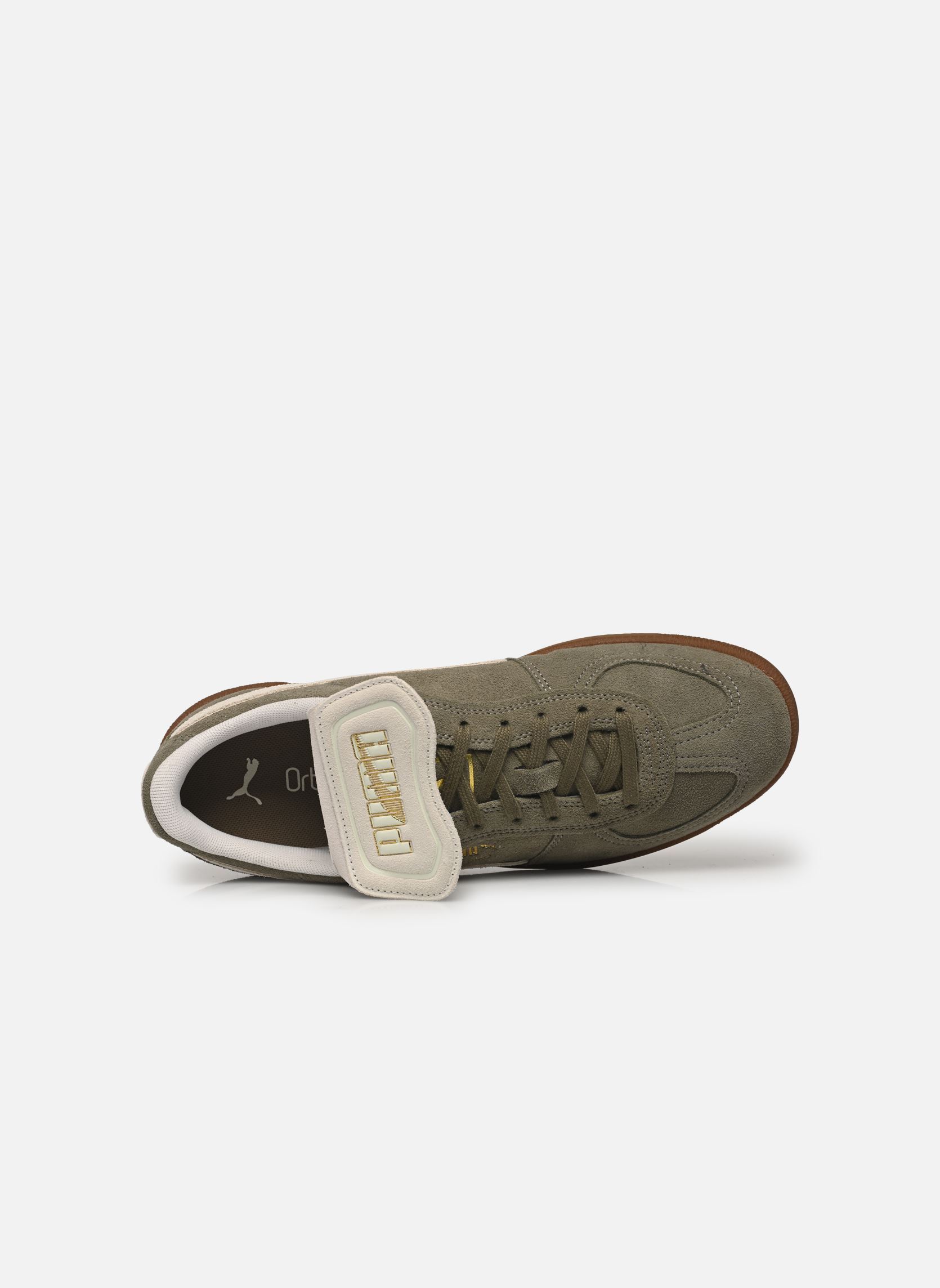 Baskets Palermo Premium Suede M homme vert Puma Baskets Palermo Premium Suede M homme vert VELVET MOSS-WARM WHITE
