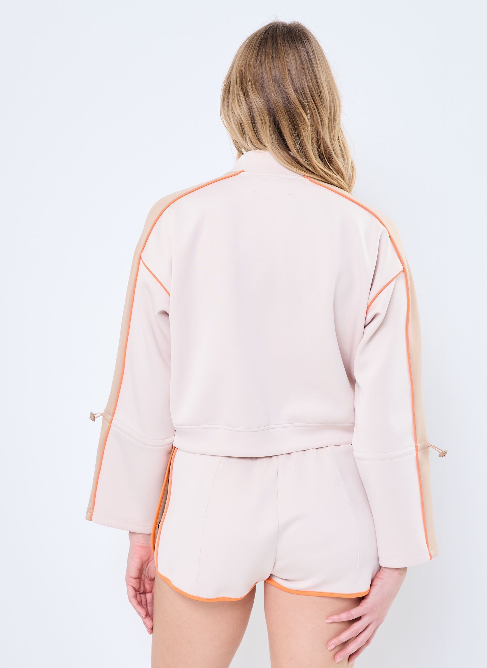 Vestes de survêtement E25 ESMEE SUN VESTE JOGGING femme beige Gertrude Vestes de survêtement E25 ESMEE SUN VESTE JOGGING femme beige BEIGE
