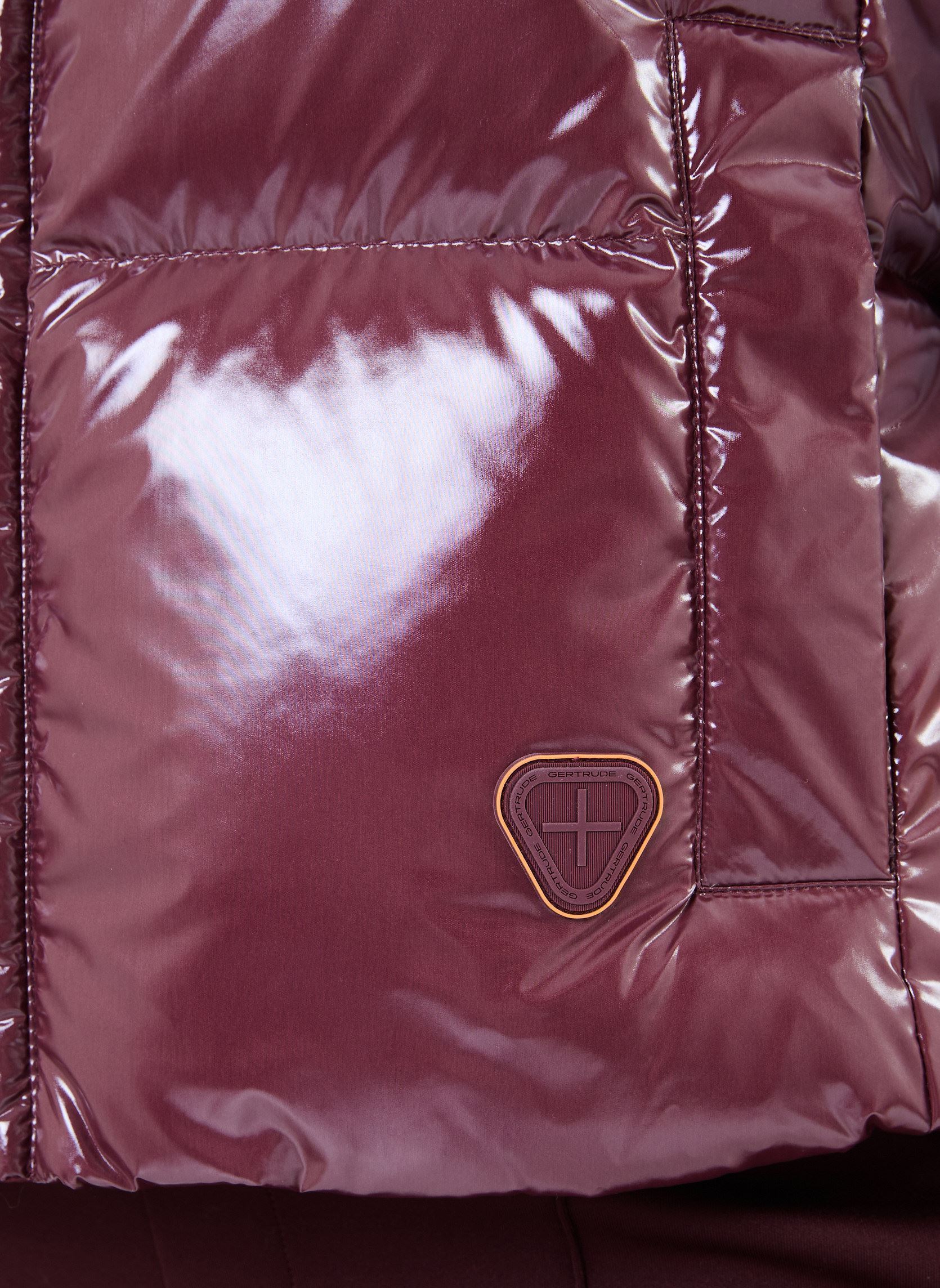 Daunenjacken E25 GALILEE DOUDOUNE damen bordeaux Gertrude Daunenjacken E25 GALILEE DOUDOUNE damen bordeaux GRENAT