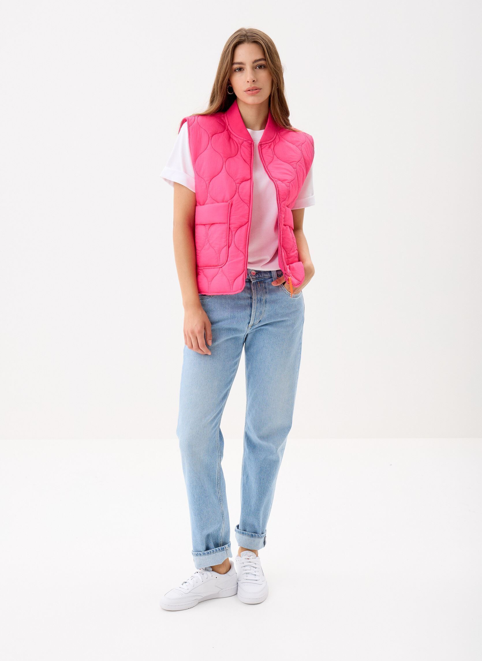 Daunenwesten E25 ISAE VESTE damen rosa Gertrude Daunenwesten E25 ISAE VESTE damen rosa PINKTO