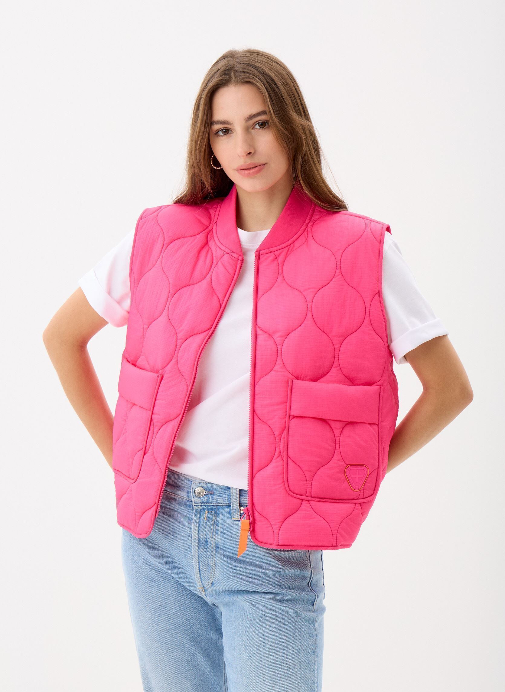Daunenwesten E25 ISAE VESTE damen rosa Gertrude Daunenwesten E25 ISAE VESTE damen rosa PINKTO