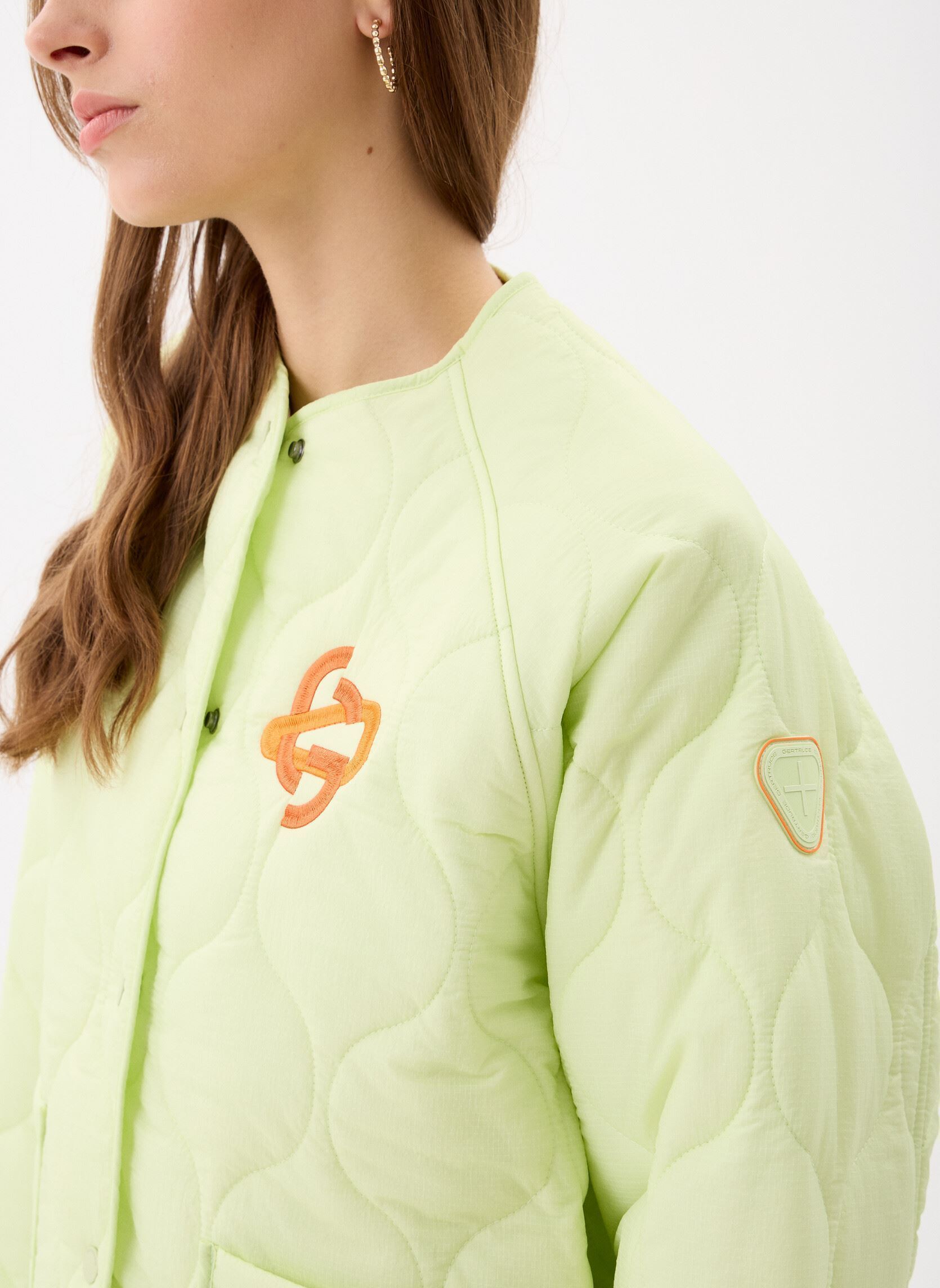 Chaqueta E25 JULIETTE VESTE mujer verde Gertrude Chaqueta E25 JULIETTE VESTE mujer verde MATCHA