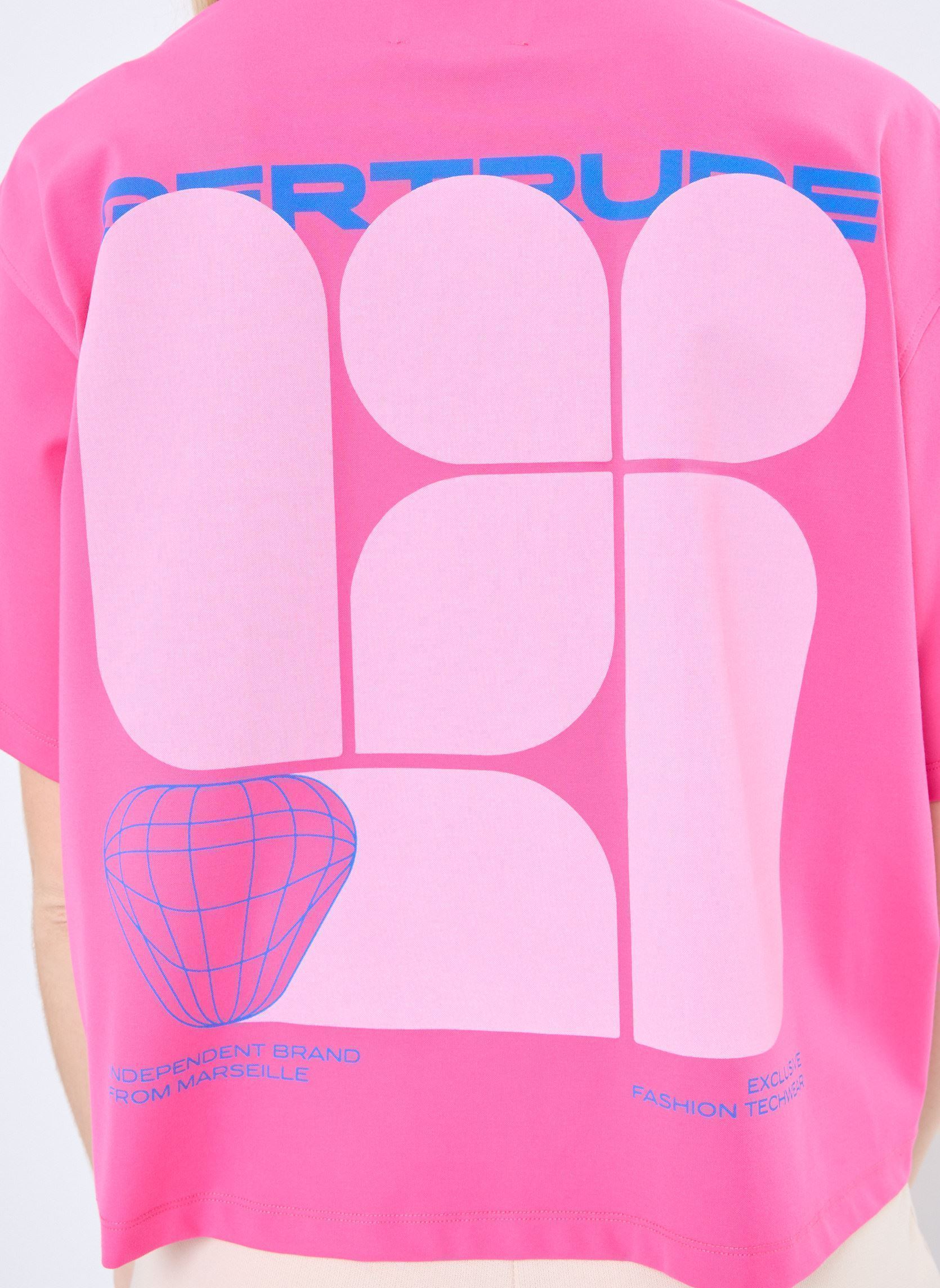 Kurzarm-T-Shirts E25 SUZON TEE-SHIRT damen rosa Gertrude Kurzarm-T-Shirts E25 SUZON TEE-SHIRT damen rosa PINKTO