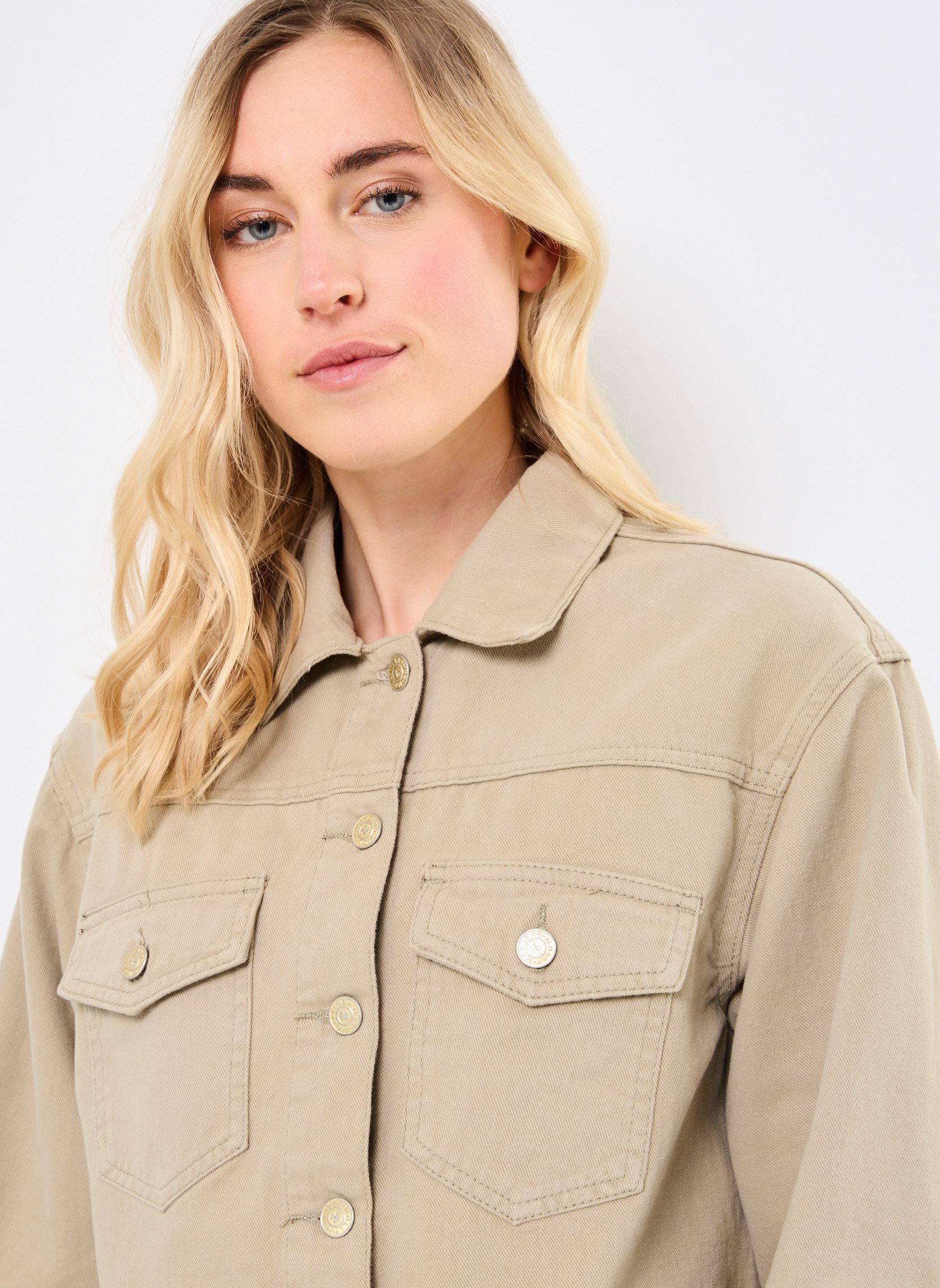 Jassen E1712DE dames groen Molly Bracken Jassen E1712DE dames groen KHAKI
