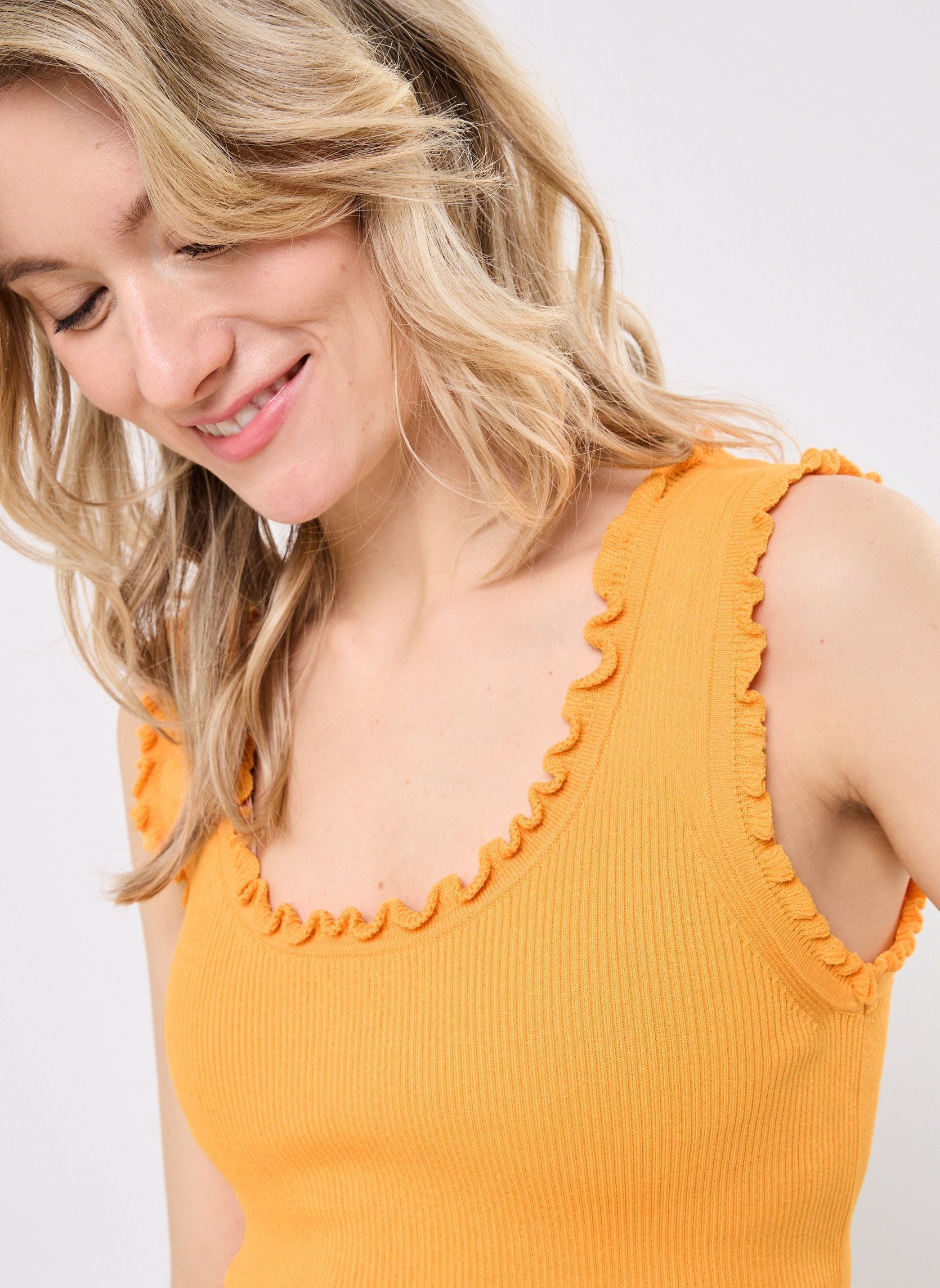 Tops EF1577DP damen orange Molly Bracken Tops EF1577DP damen orange ORANGE