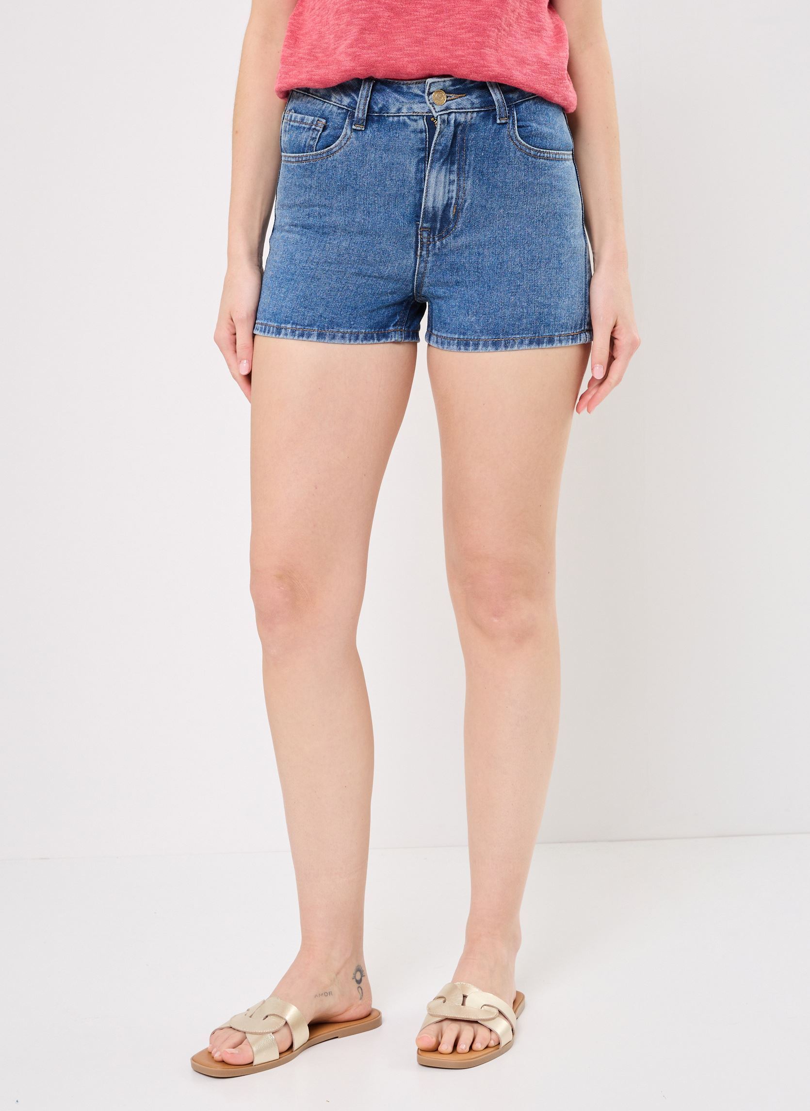 Shorts EF1585DE dames blauw Molly Bracken Shorts EF1585DE dames blauw DENIM BLUE